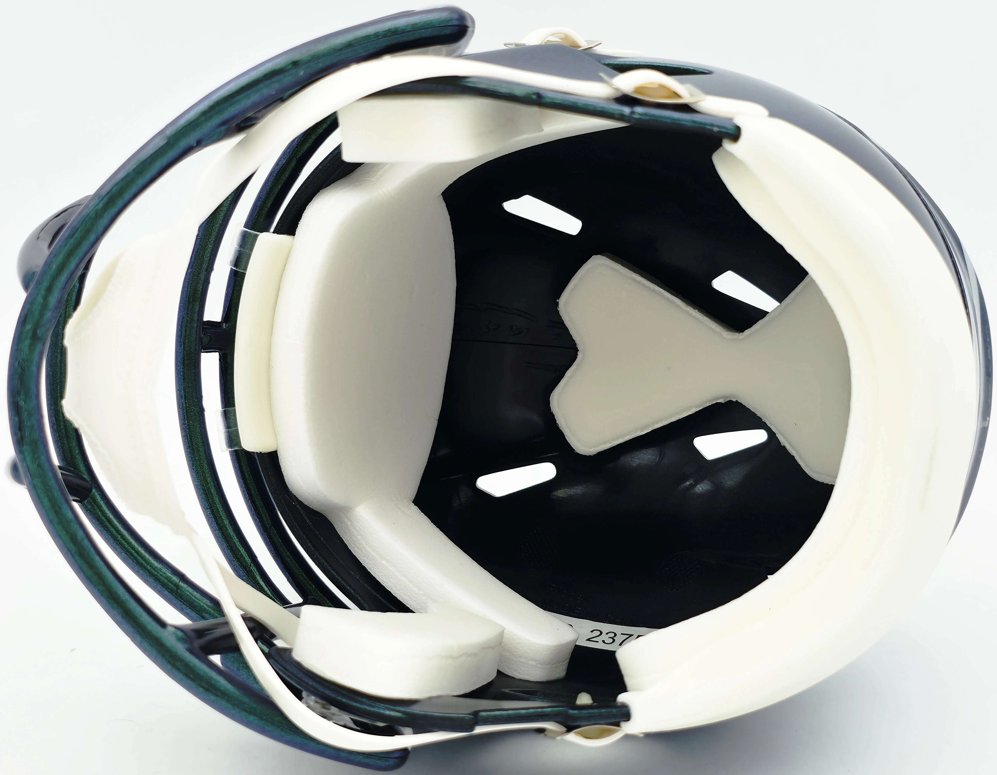 Jadarian Price Autographed Seattle Seahawks Rivalries Speed Mini Helmet - Beckett BAS Authenticated