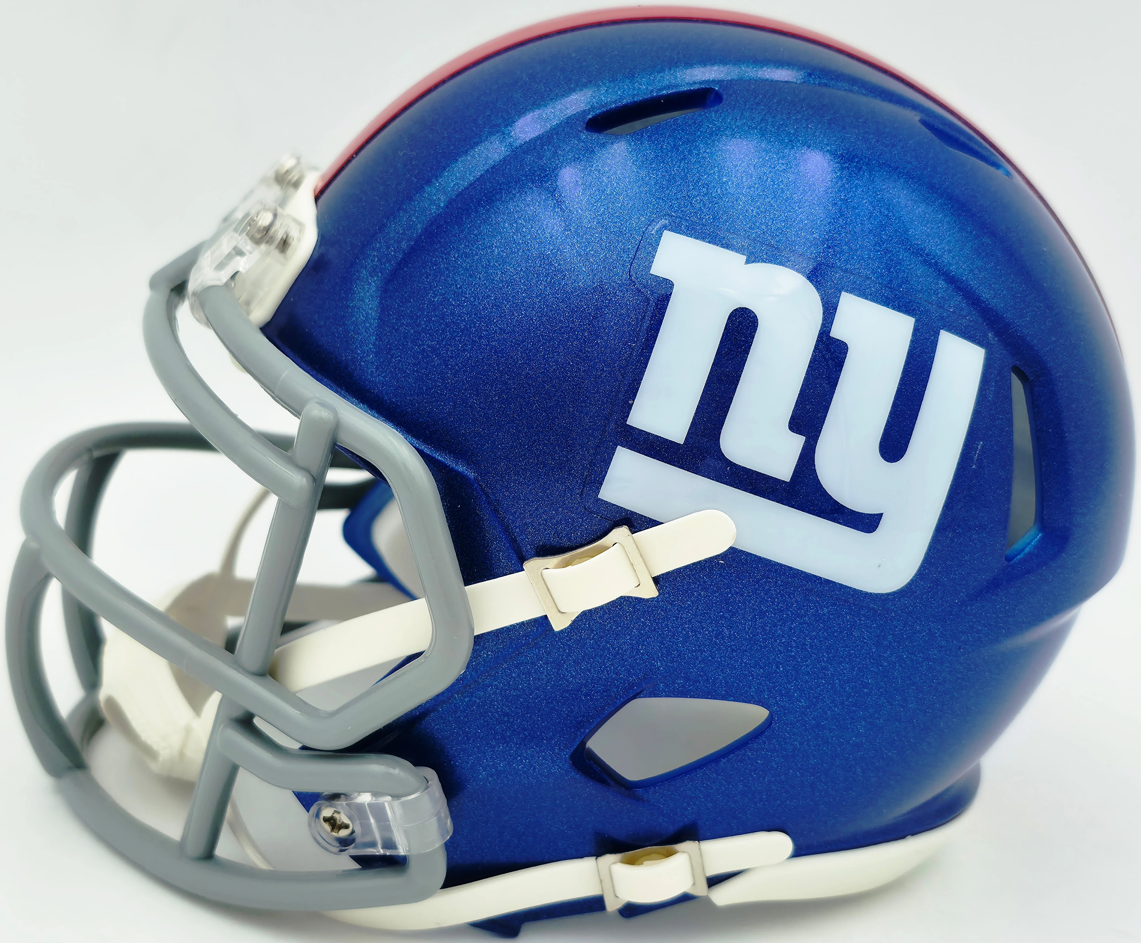 Jason Pierre-Paul Autographed New York Giants Blue Speed Mini Helmet - JSA Authenticated