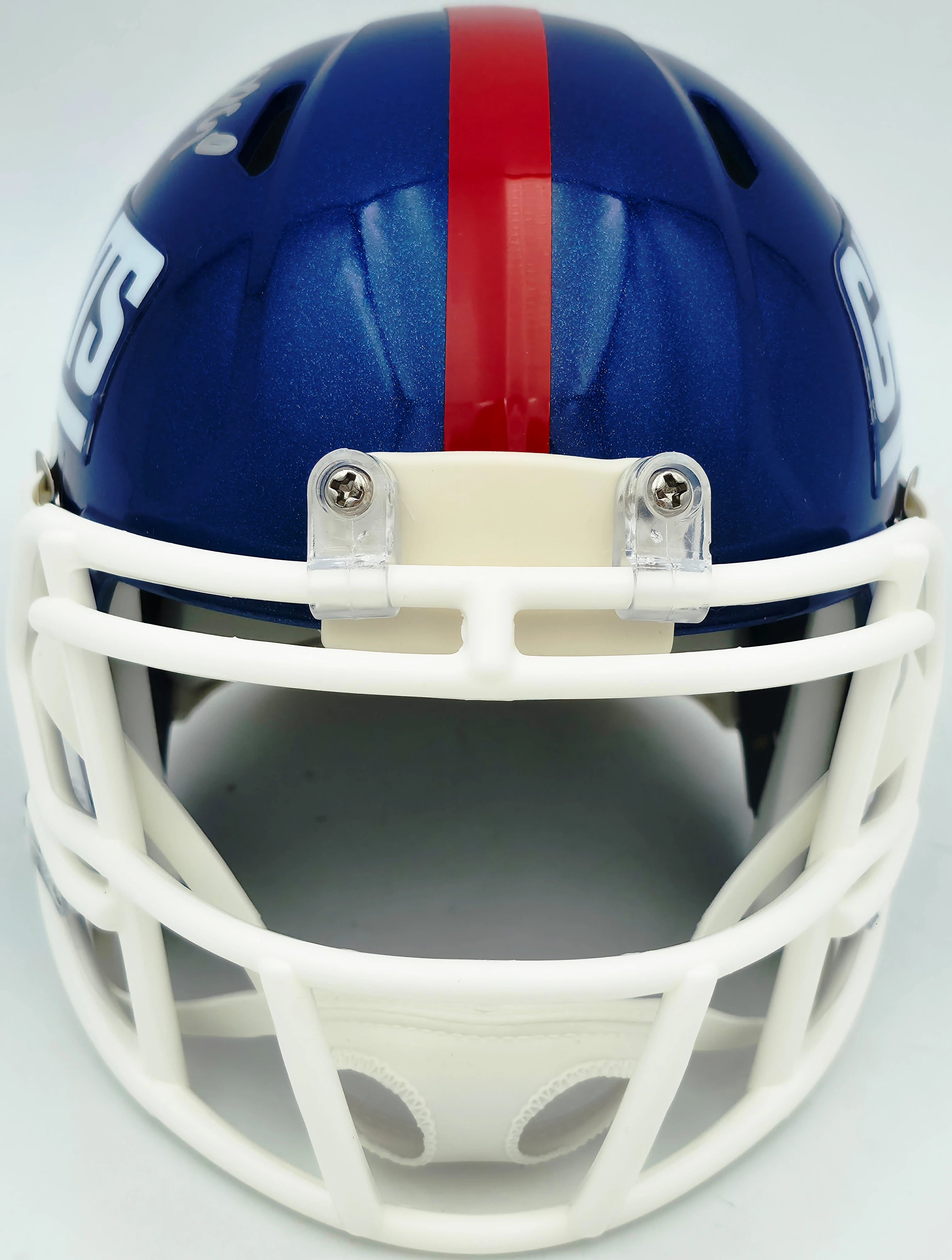 Jason Pierre-Paul Autographed New York Giants Blue Color Rush Speed Mini Helmet - JSA Authenticated