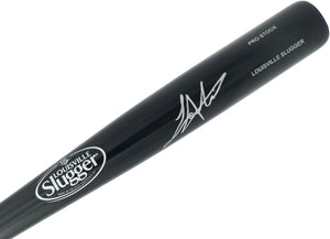 Lazaro Montes Autographed Black Louisville Slugger Pro Stock Bat Seattle Mariners 34-inch - MCS Hologram Authenticated!