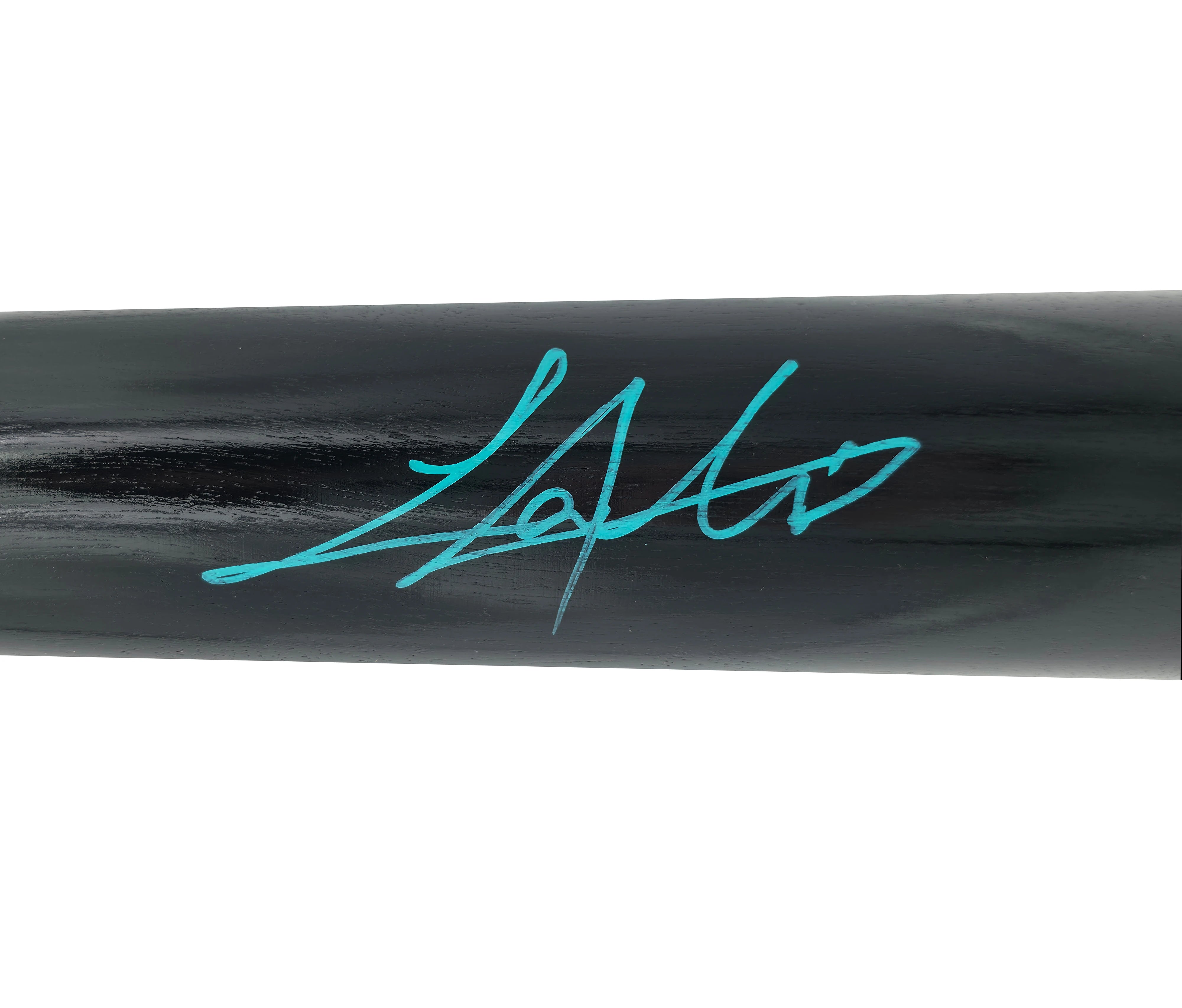 Lazaro Montes Autographed Black Louisville Slugger Pro Stock Bat Seattle Mariners 34-inch - MCS Hologram Authenticated