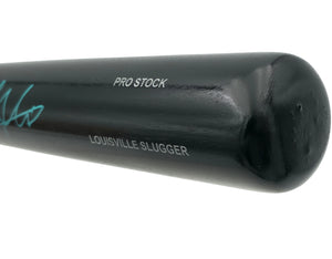 Lazaro Montes Autographed Black Louisville Slugger Pro Stock Bat Seattle Mariners 34-inch - MCS Hologram Authenticated