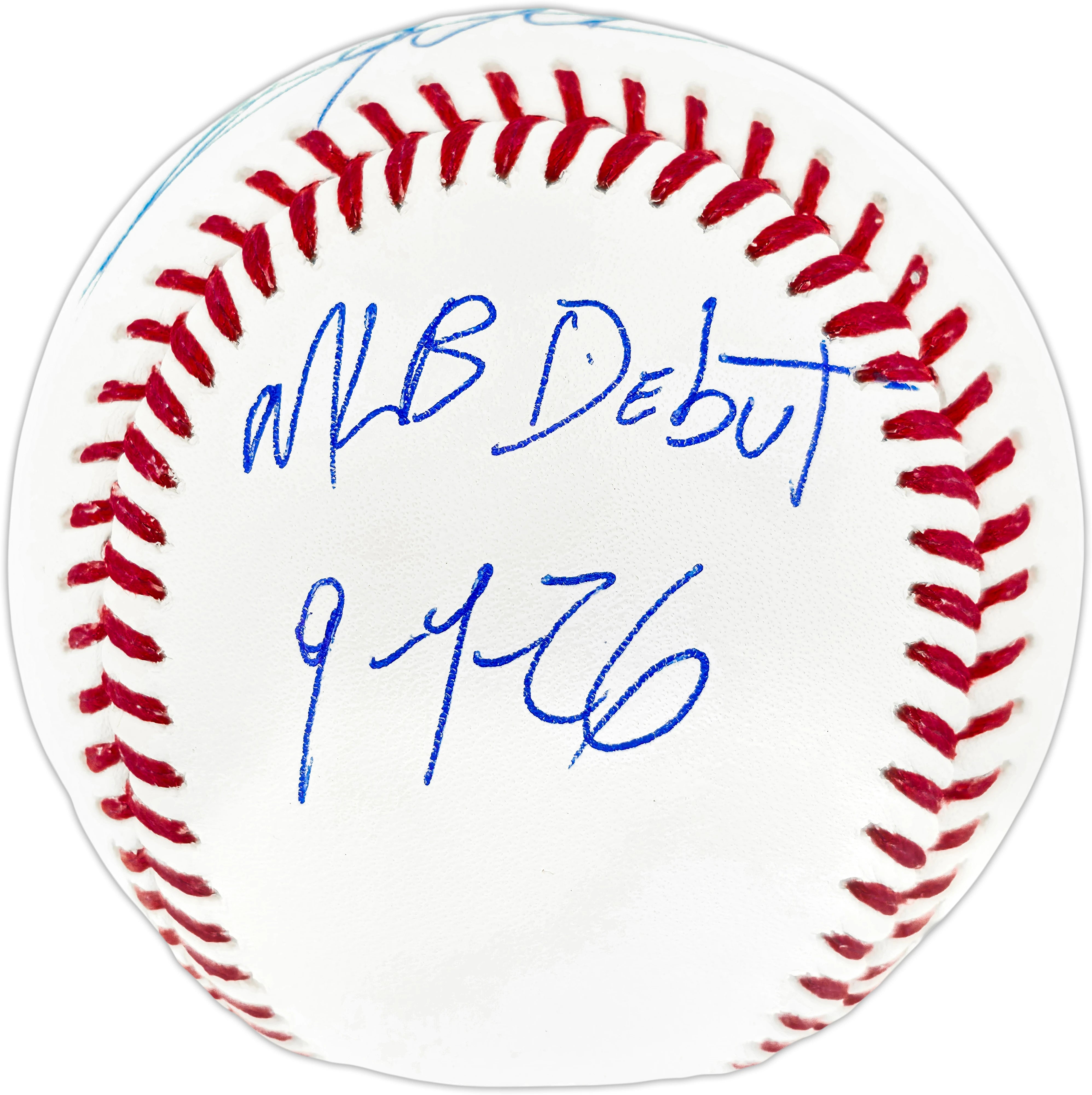 Lazaro Montes Autographed Official MLB Baseball Seattle Mariners "MLB Debut 9-1-26" - MCS Hologram Authenticated