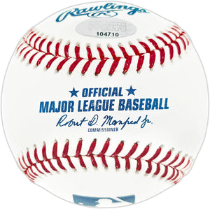 Lazaro Montes Autographed Official MLB Baseball Seattle Mariners "MLB Debut 9-1-26" - MCS Hologram Authenticated