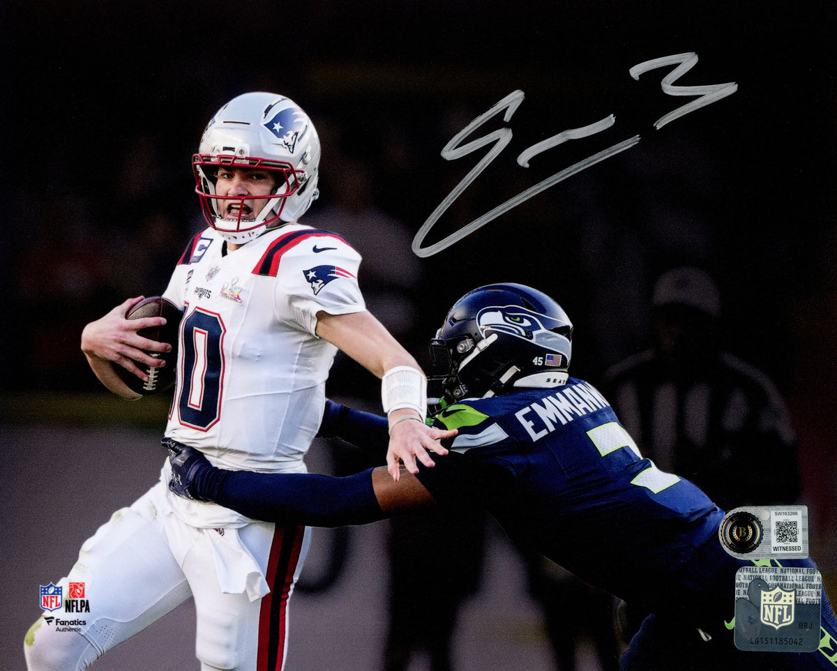 Nick Emmanwori Autographed 8x10 Photo Seattle Seahawks Super Bowl LX - Beckett BAS Authenticated