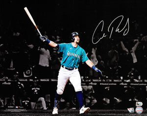 Cal Raleigh Autographed 16x20 Seattle Mariners Walk-Off Home Run Photo Fanatics MLB Holo