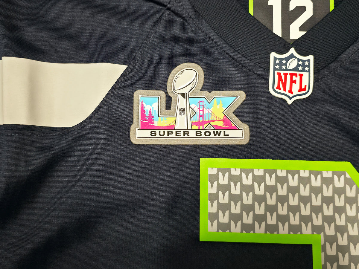 Nick Emmanwori Autographed Seattle Seahawks Nike Jersey | Super Bowl LX Patch | Beckett Witnessed