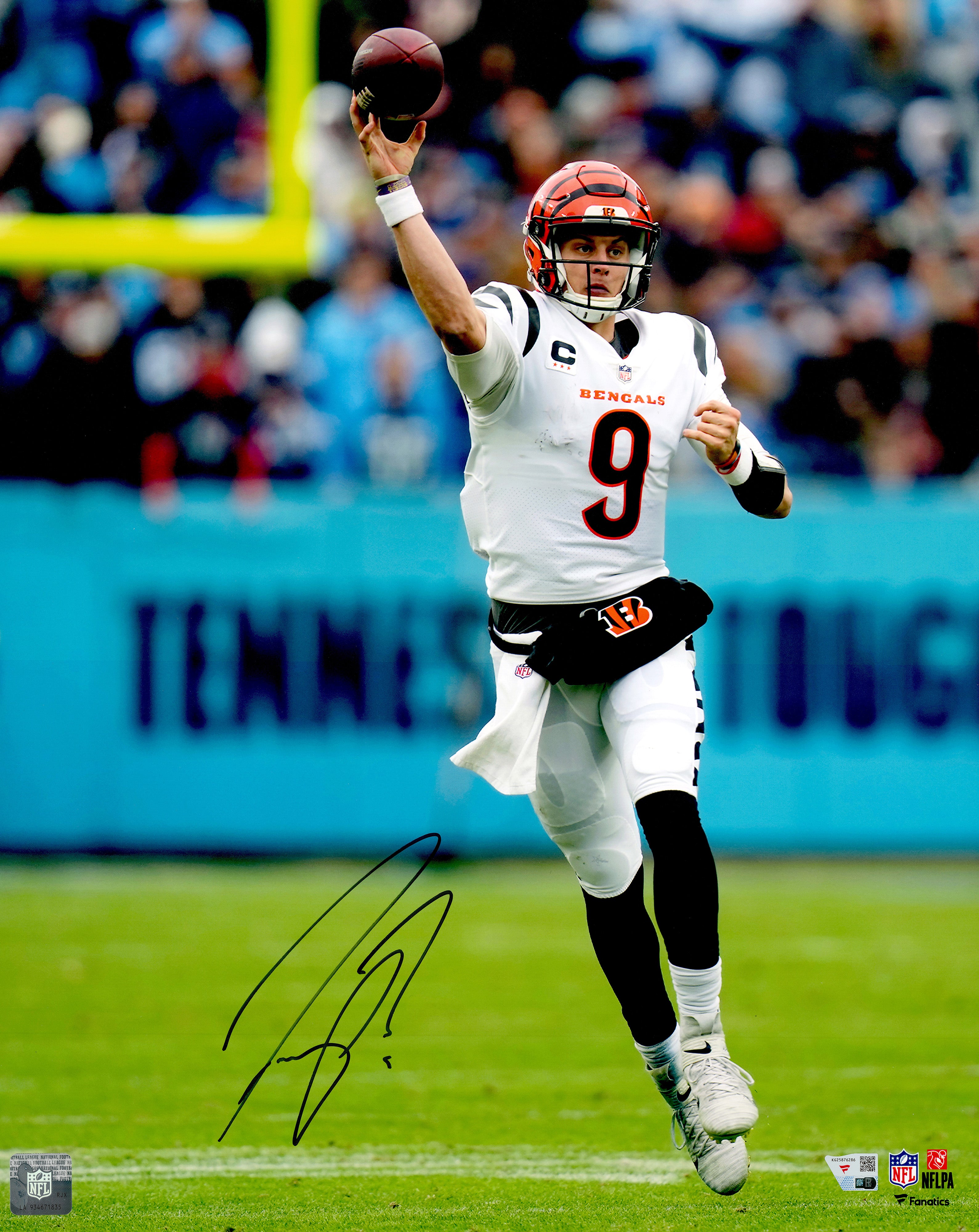 Joe Burrow Signed Cincinnati Bengals 16x20 Photo – Fanatics Authentic Hologram!!