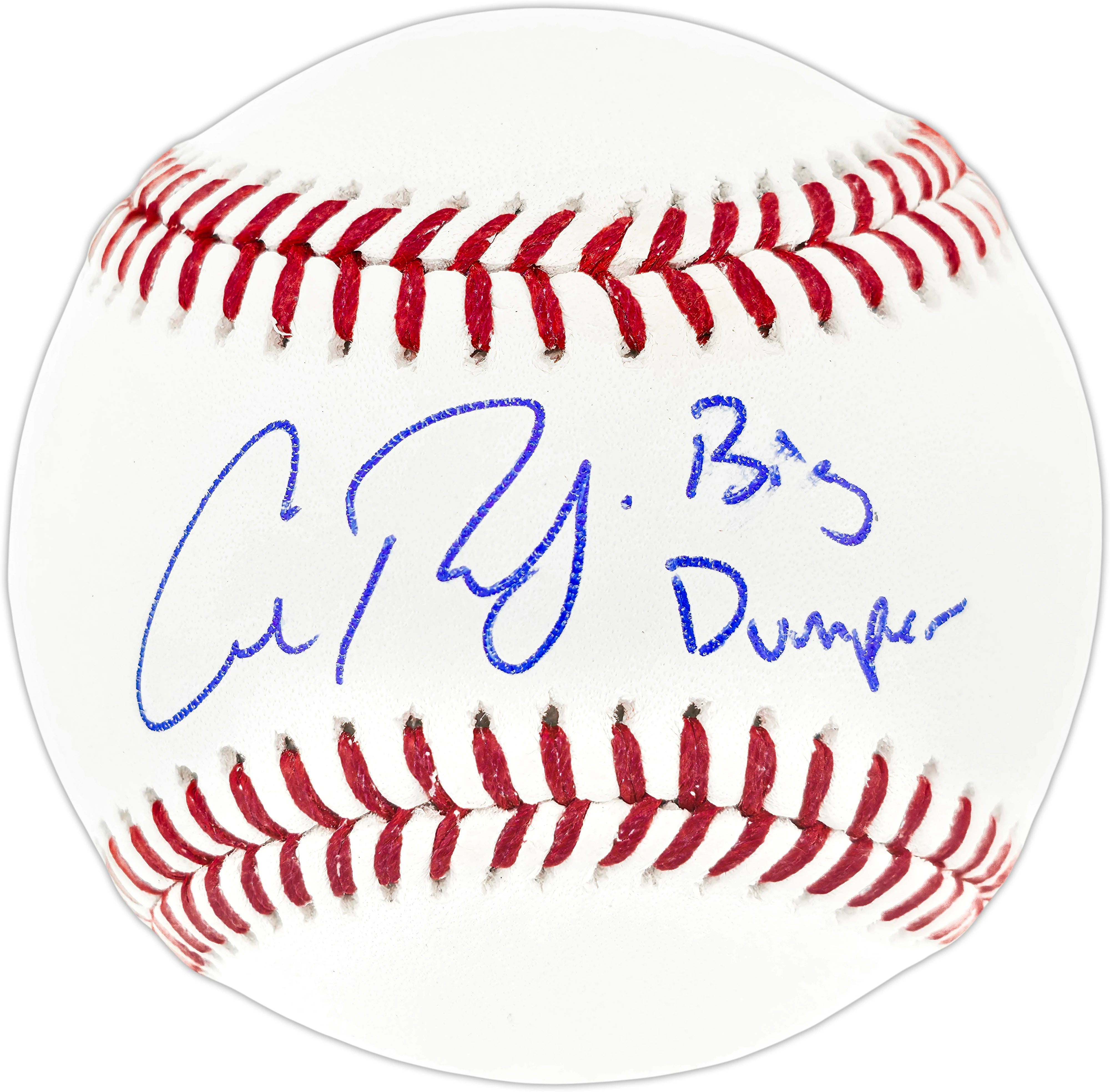 Cal Raleigh Autographed Official MLB Baseball Seattle Mariners "Big Dumper" Fanatics & MLB Holo
