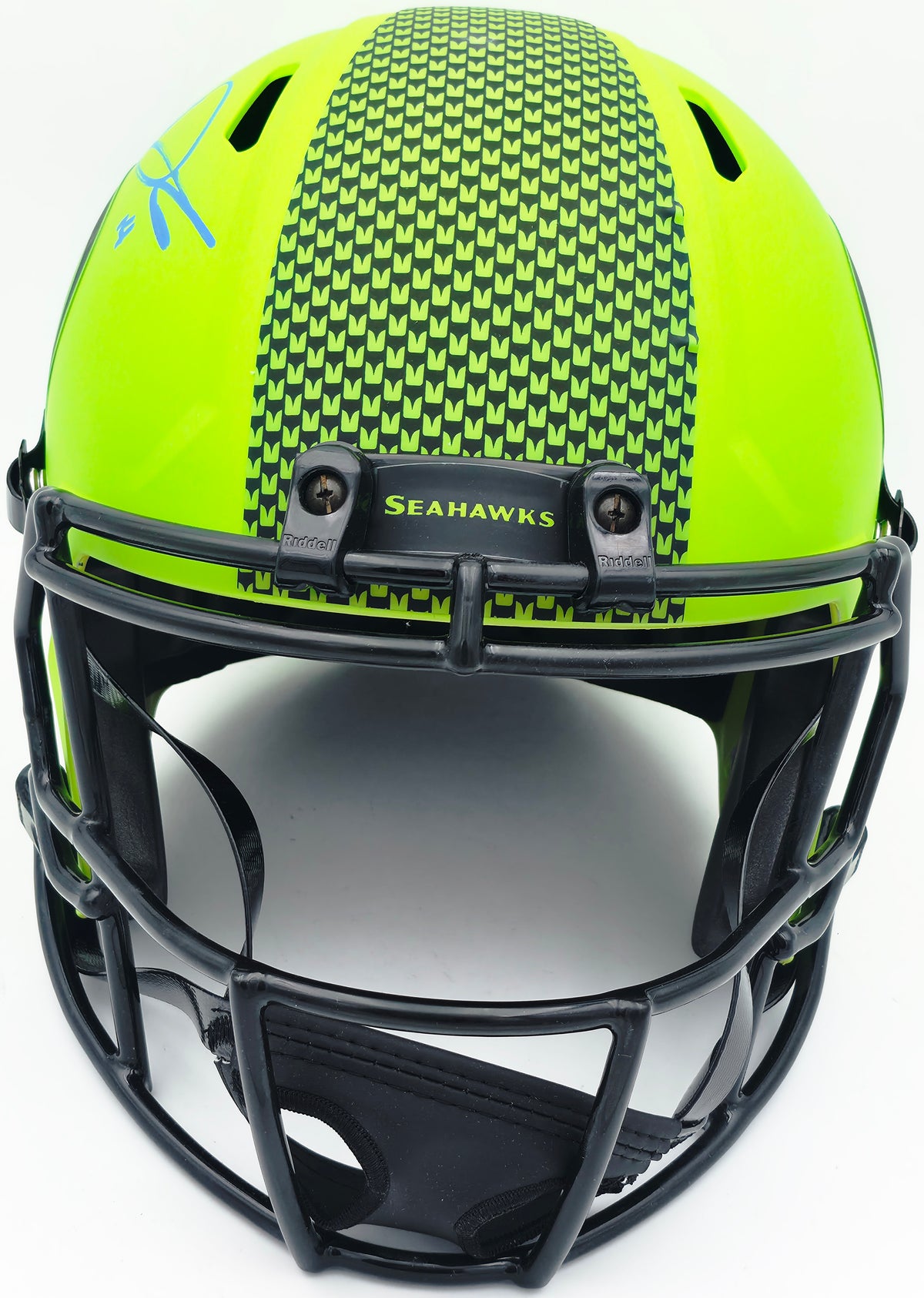 Seahawks Rave Sam Darnold Signed Seattle Seahawks Rave Green Speed Replica Full Size