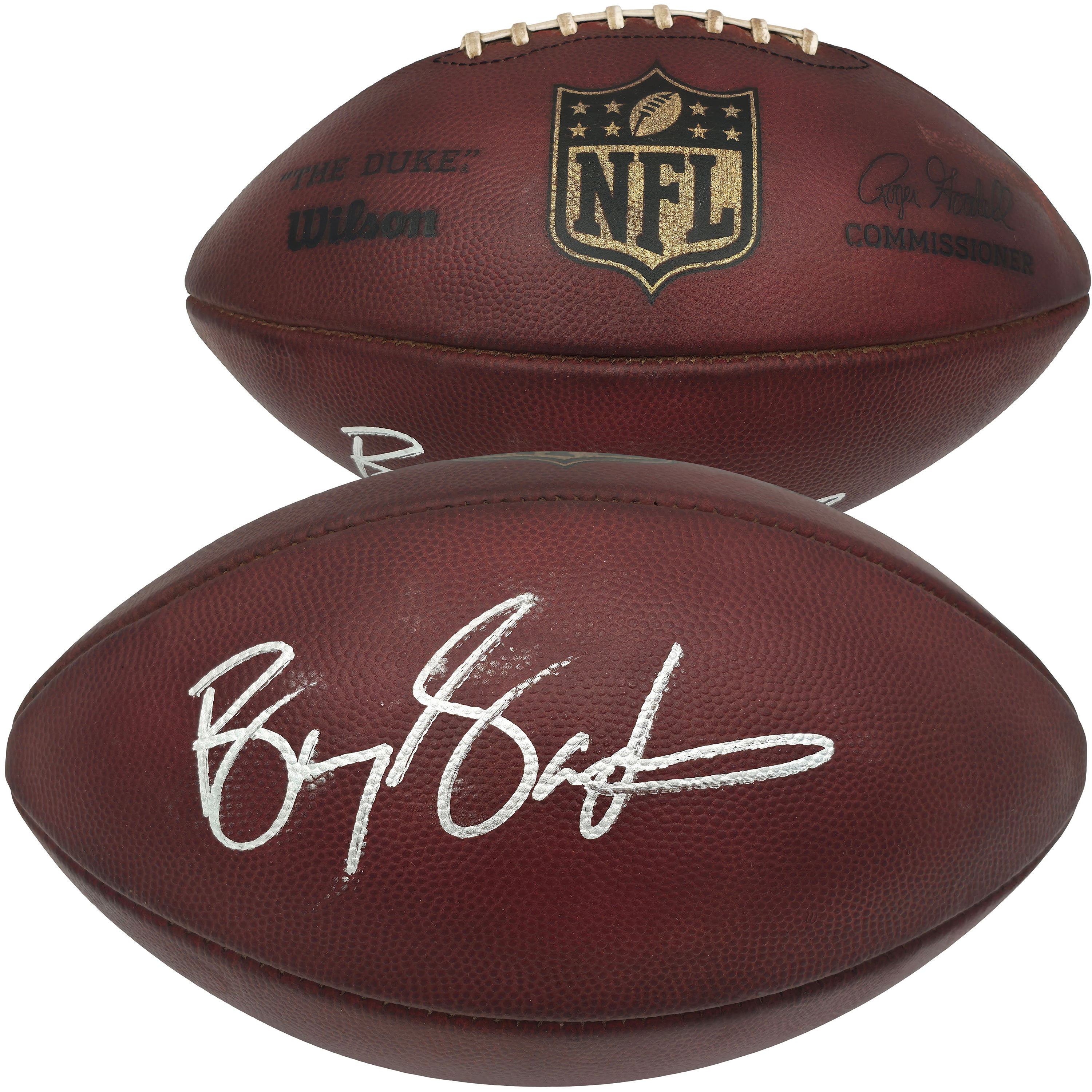 Barry Sanders Signed Official NFL Game Prepped Leather Football Detroit Lions – Beckett BAS