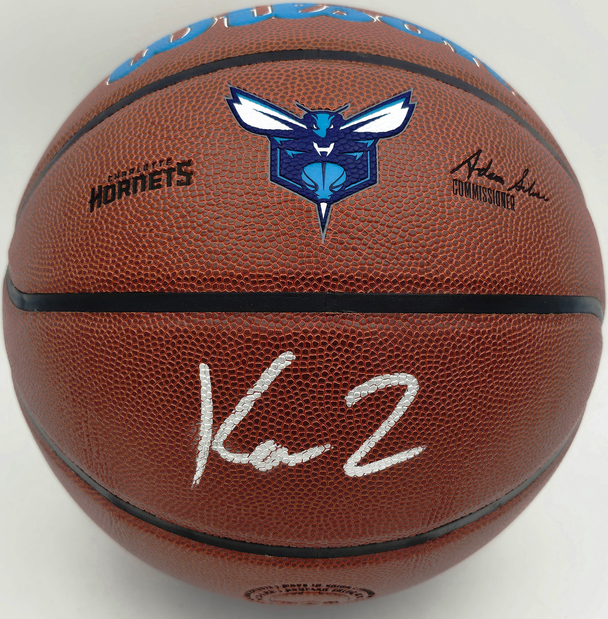 Kon Knueppel Autographed Wilson Authentic Leather Composite Basketball Fanatics Holo