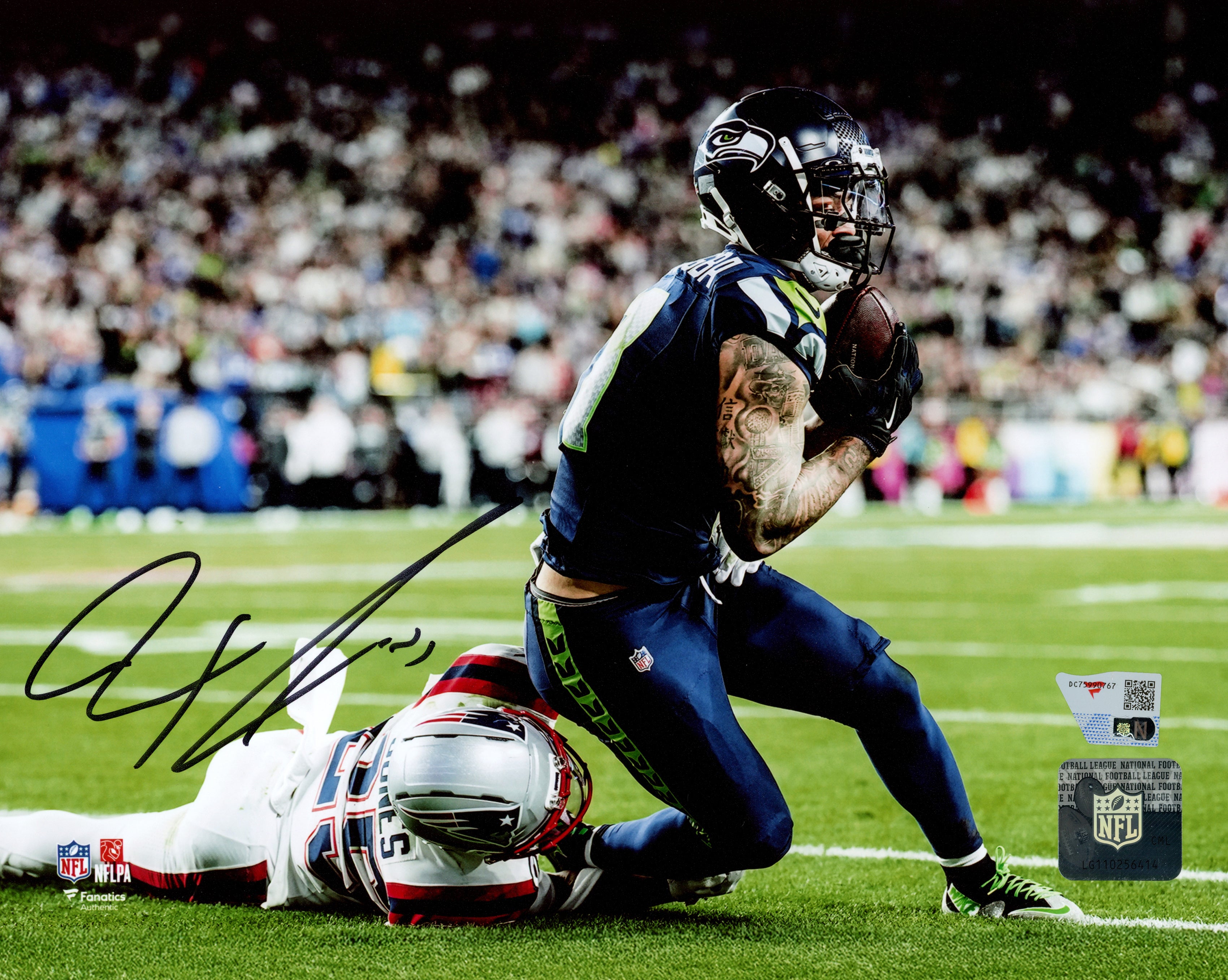 Jaxon Smith-Njigba Autographed 8x10 Photo Seattle Seahawks Fanatics Holo