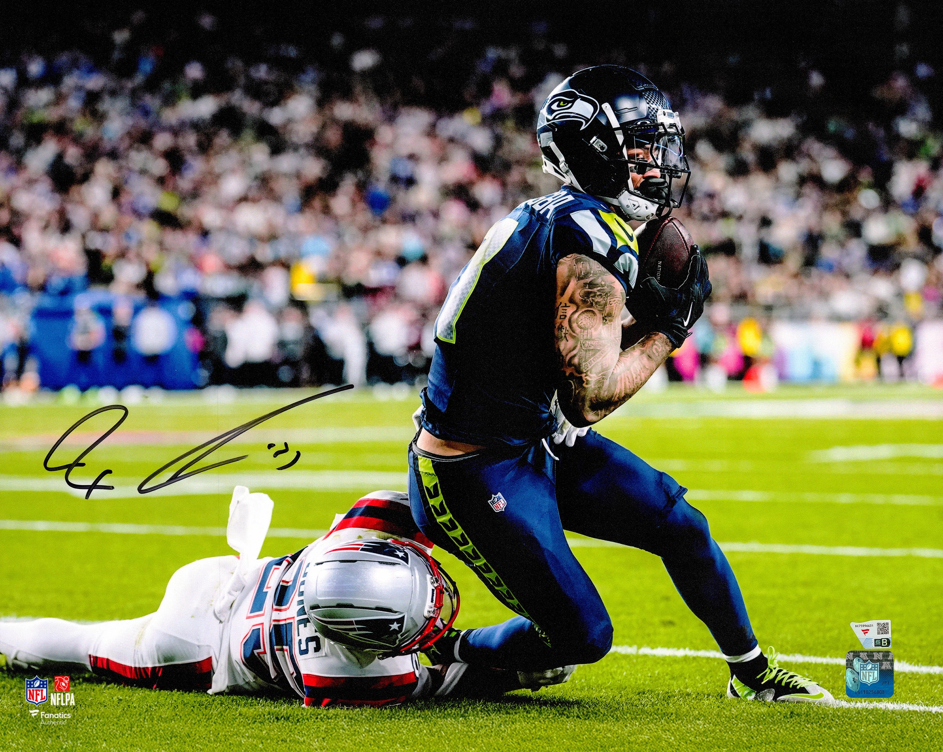 Jaxon Smith-Njigba Autographed 16x20 Photo Seattle Seahawks Fanatics Holo