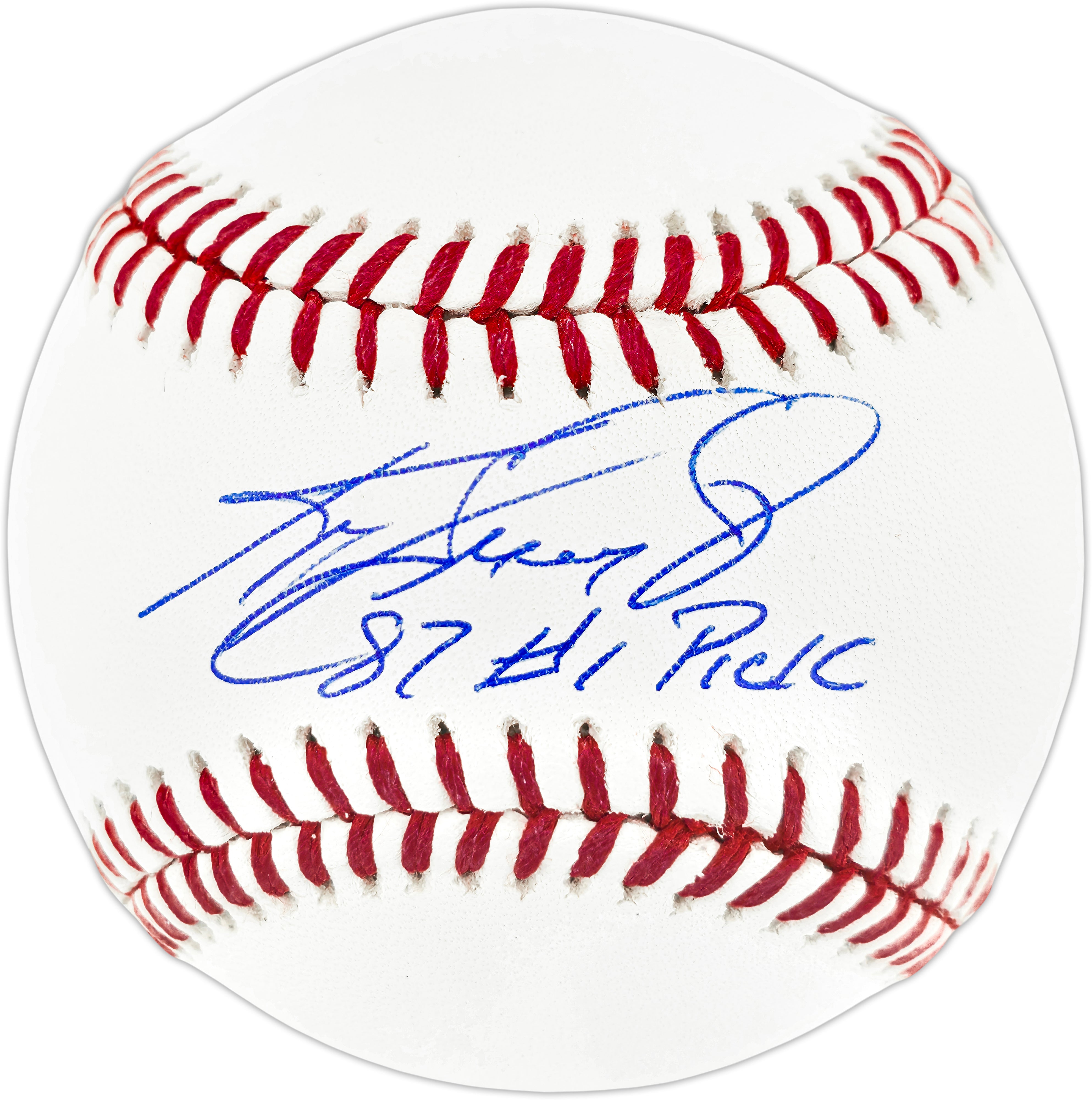 Ken Griffey Jr. Signed Official MLB Baseball w/ "87 #1 Pick" - BAS Witnessed
