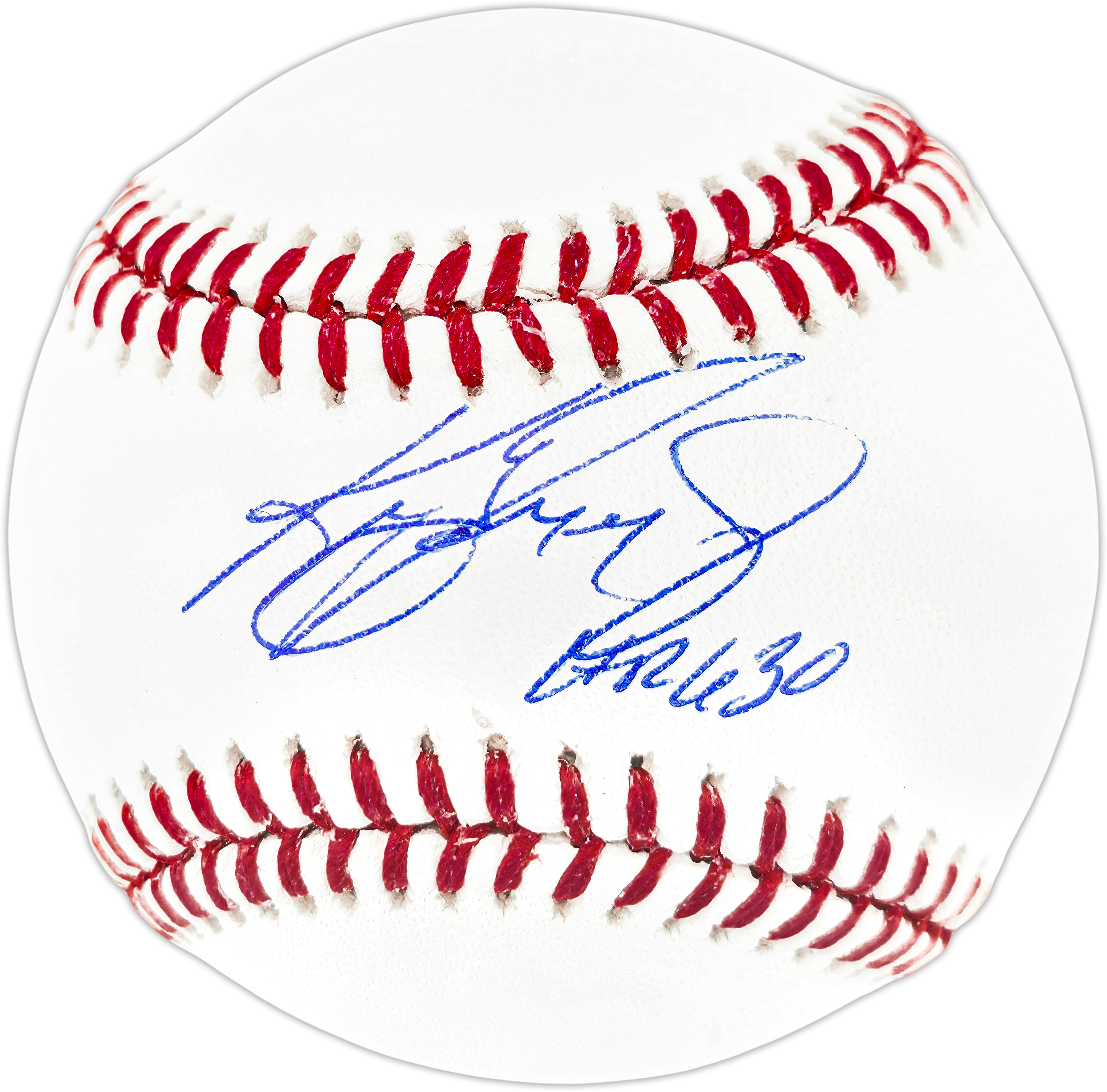 Ken Griffey Jr. Signed Official MLB Baseball w/ "HR 630" - BAS Witnessed