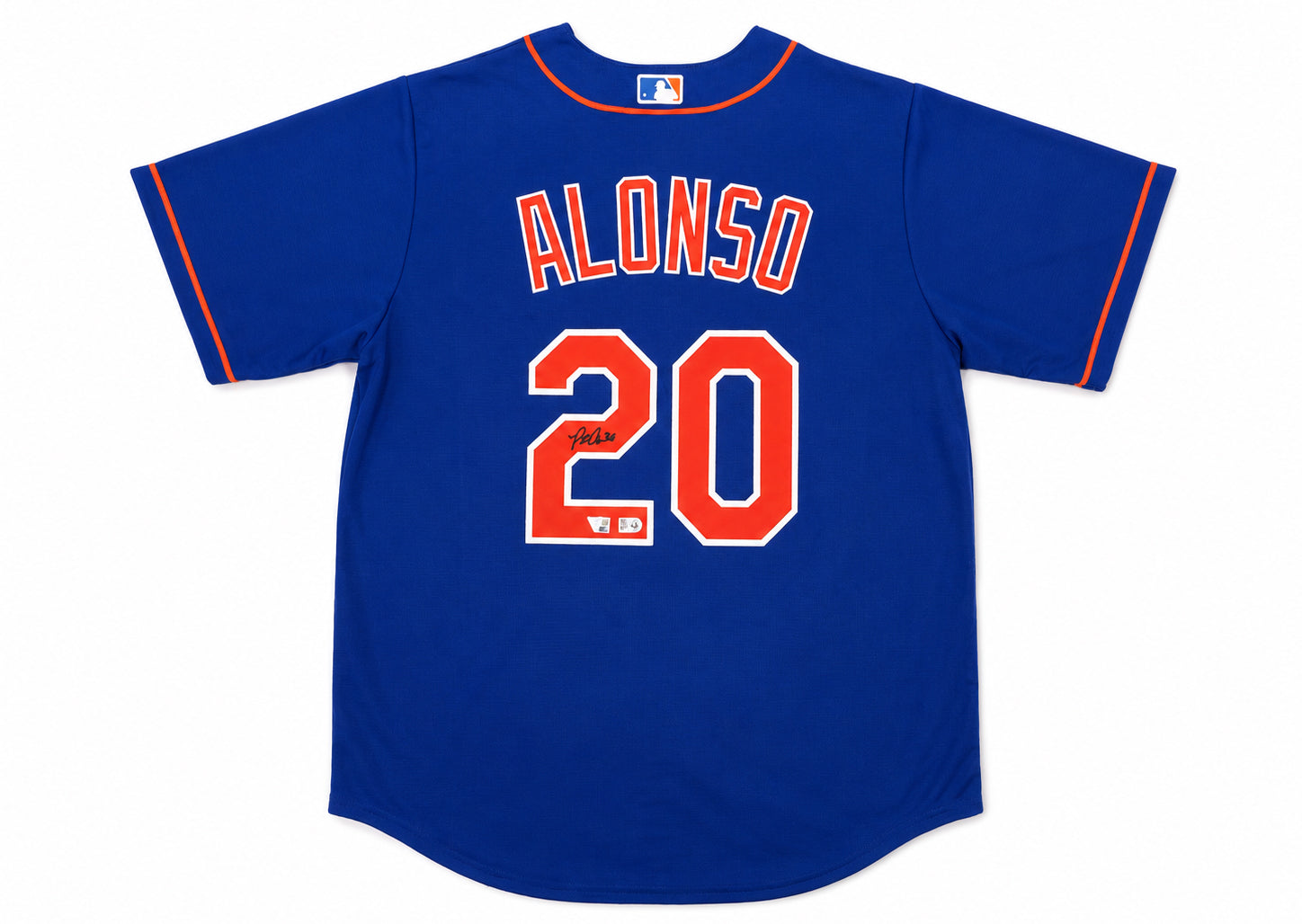 New York Mets Pete Alonso Autographed Blue Nike Jersey Size L Fanatics & MLB Holo