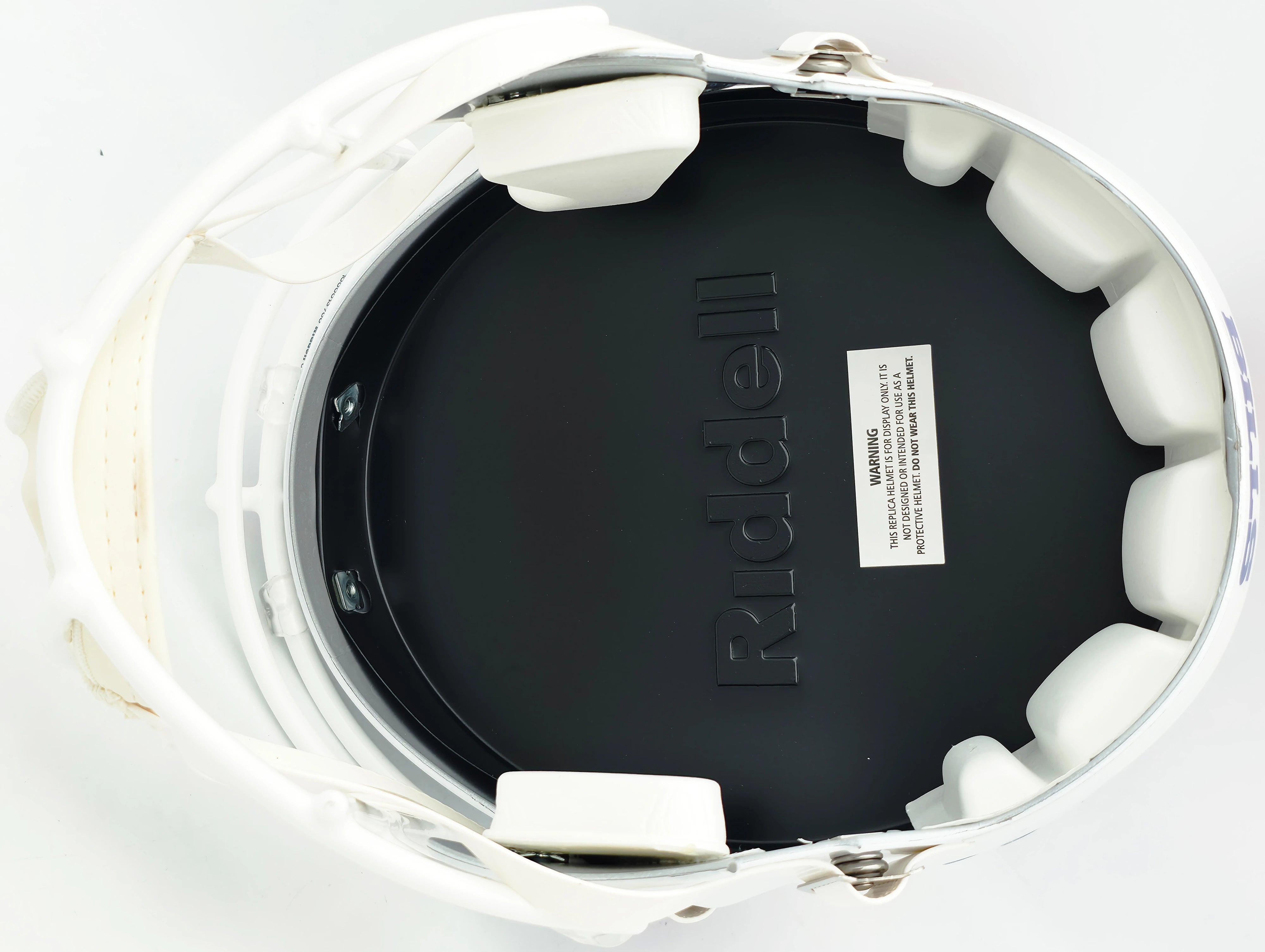 Bruce Smith Autographed Buffalo Bills White Full-Size Speed Replica Helmet - Beckett BAS Witness