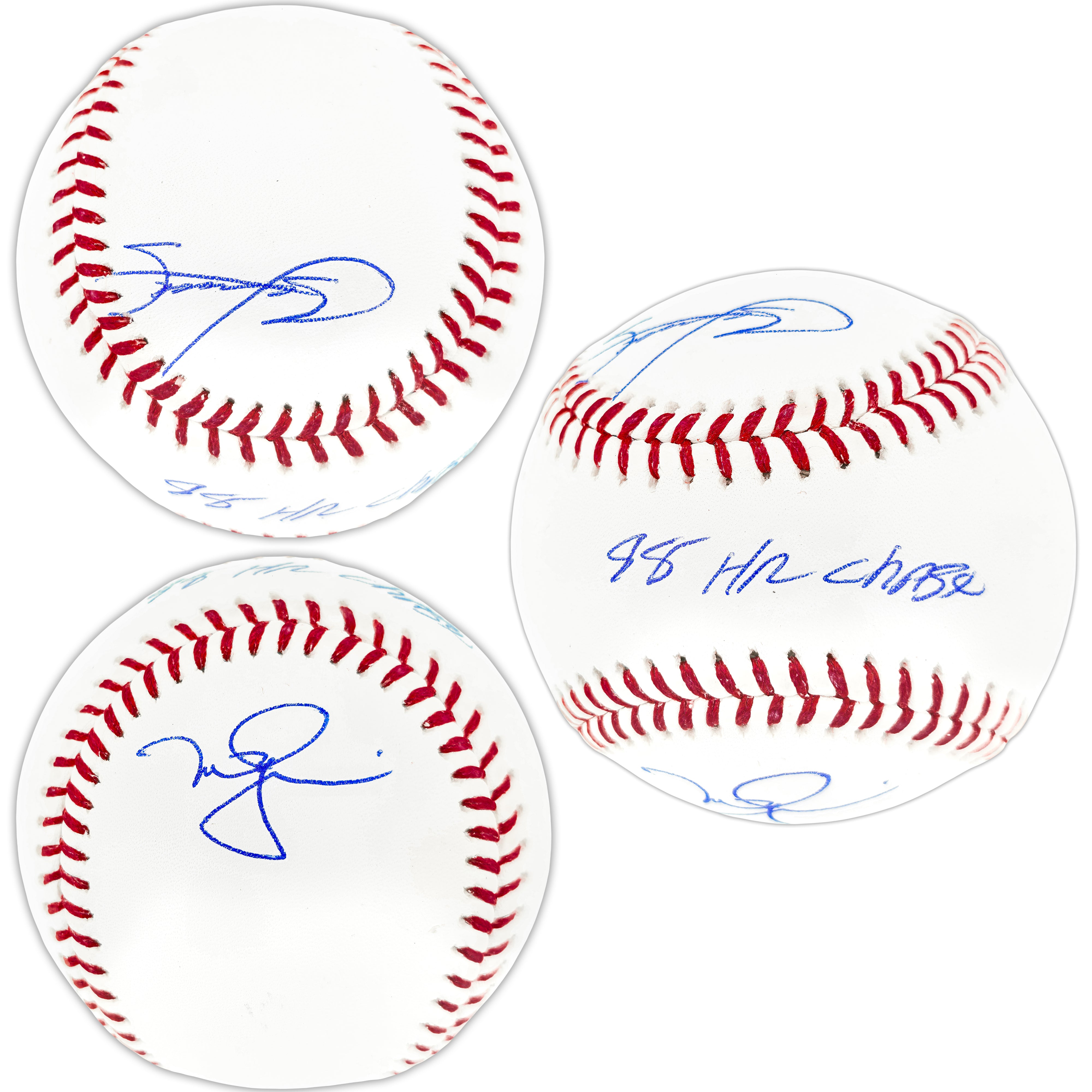 Mark McGwire & Sammy Sosa Dual-Autographed Official MLB Baseball "98 HR Chase" Inscription - BAS Witnessed