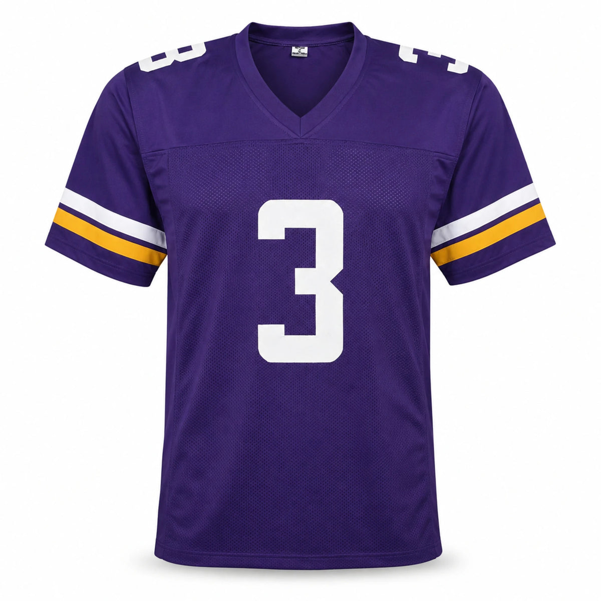 Jordan Addison Autographed Minnesota Vikings Purple Custom Football Jersey - JSA Witness Authenticated