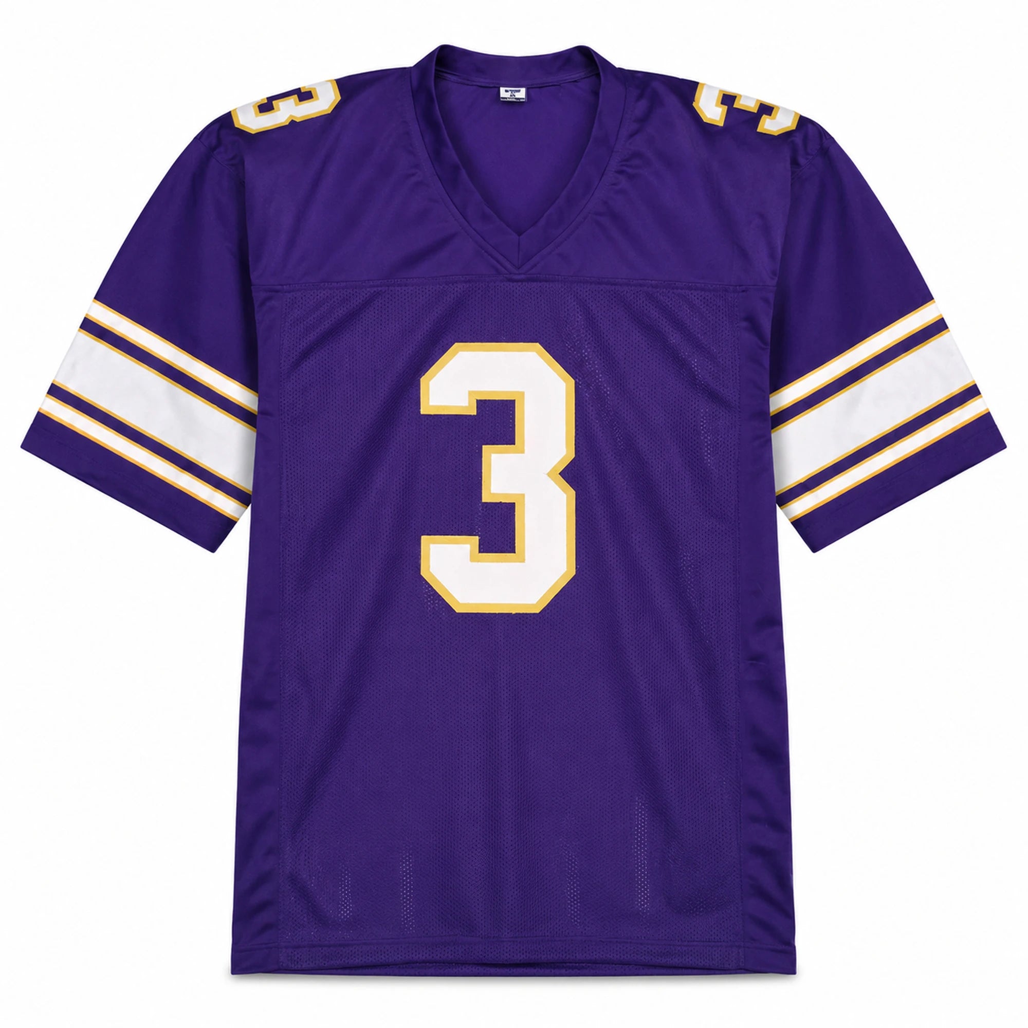 Jordan Addison Autographed Minnesota Vikings Purple Custom Football Jersey - JSA Witness Authenticated