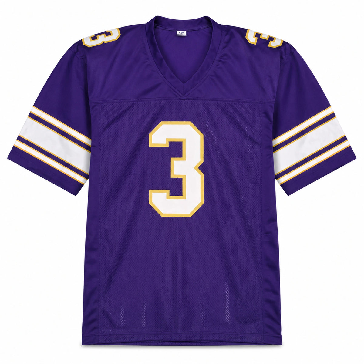 Jordan Addison Autographed Minnesota Vikings Purple Custom Football Jersey - JSA Witness Authenticated