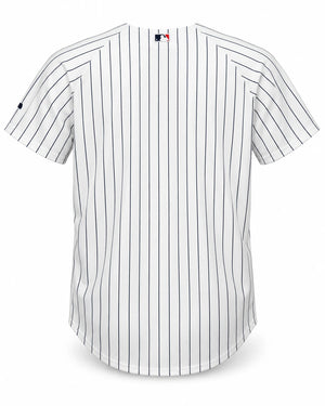 Alex Rodriguez Autographed New York Yankees White Pinstripe Russell Athletic Jersey (Size 52) - Official MLB Hologram Authenticated