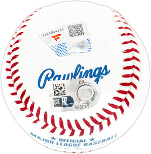 Jacob Wilson Autographed Oakland Athletics Official Major League Baseball - Fanatics Authentic & MLB Hologram