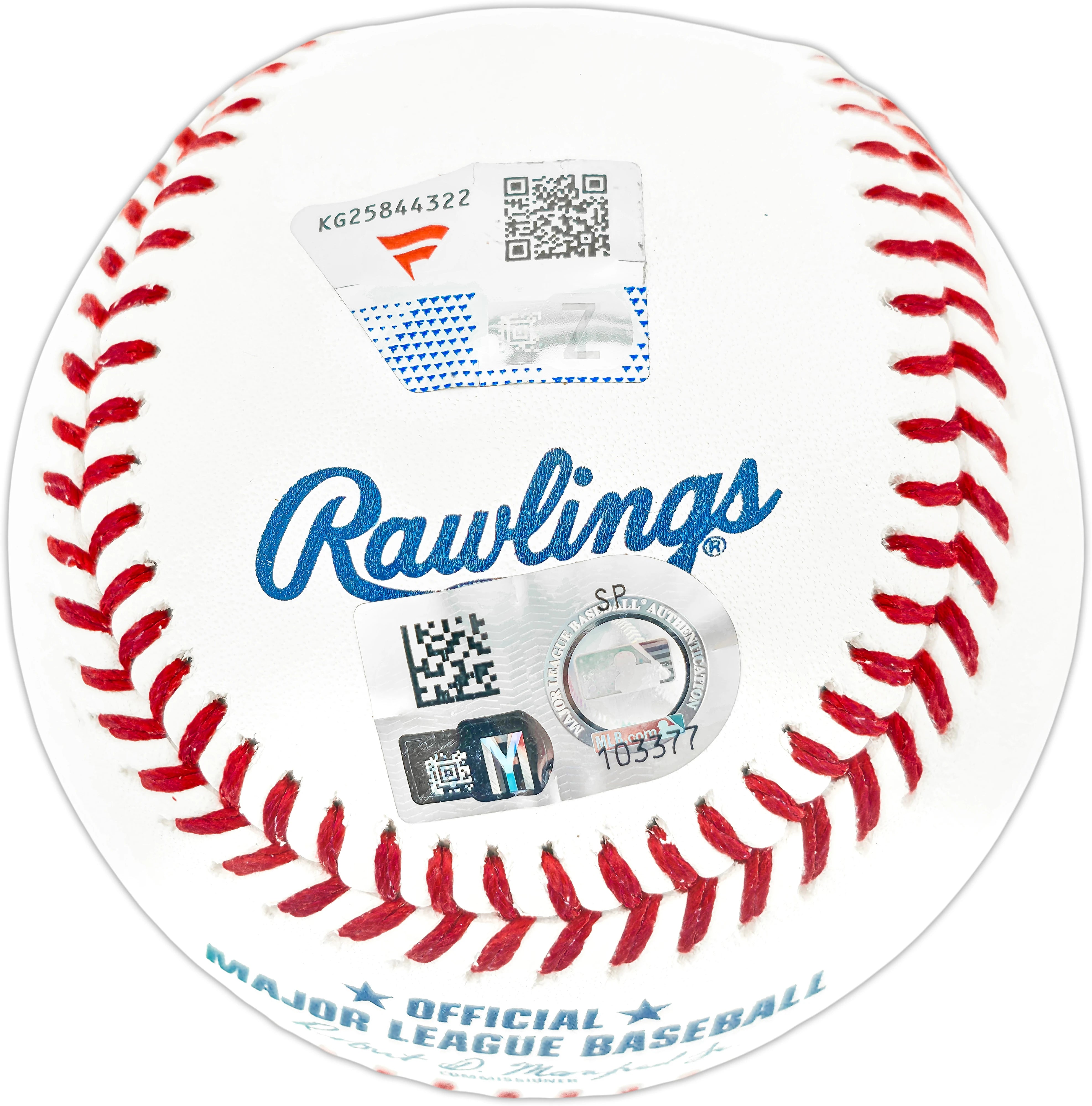Nick Kurtz Autographed Oakland Athletics Official Major League Baseball - Fanatics Authentic & MLB Hologram