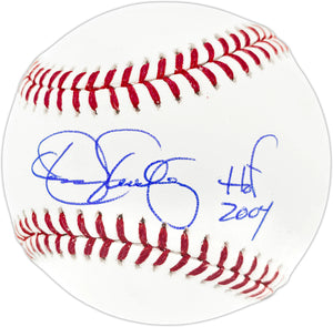 Dennis Eckersley Autographed Oakland Athletics Official Major League Baseball ("HOF 2004" Inscription) - Fanatics Authentic Hologram