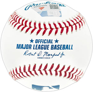 Dennis Eckersley Autographed Oakland Athletics Official Major League Baseball ("HOF 2004" Inscription) - Fanatics Authentic Hologram