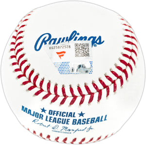 Dennis Eckersley Autographed Oakland Athletics Official Major League Baseball ("HOF 2004" Inscription) - Fanatics Authentic Hologram