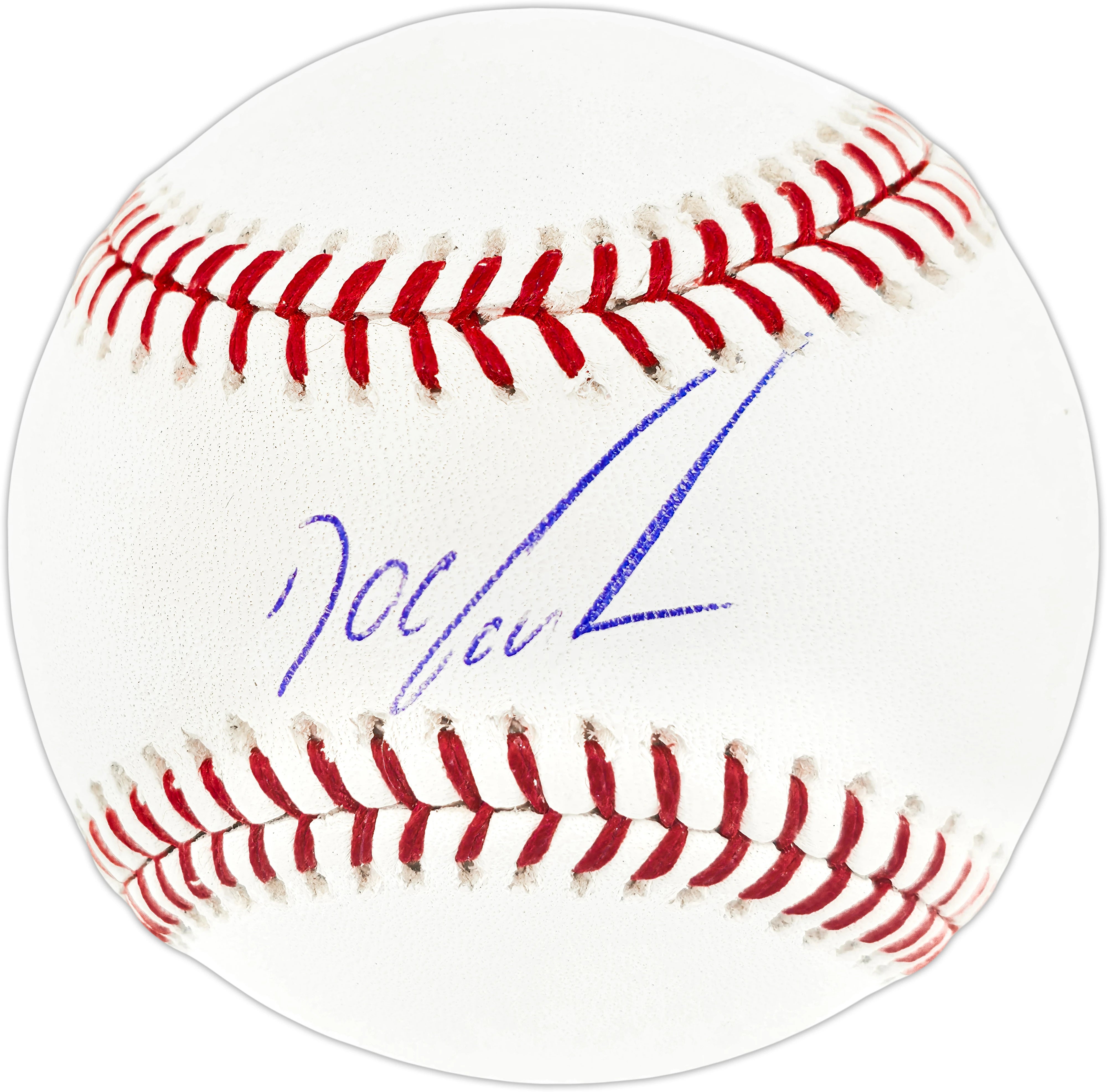 Dwight "Doc" Gooden Autographed New York Mets Official Major League Baseball - Beckett BAS Witnessed