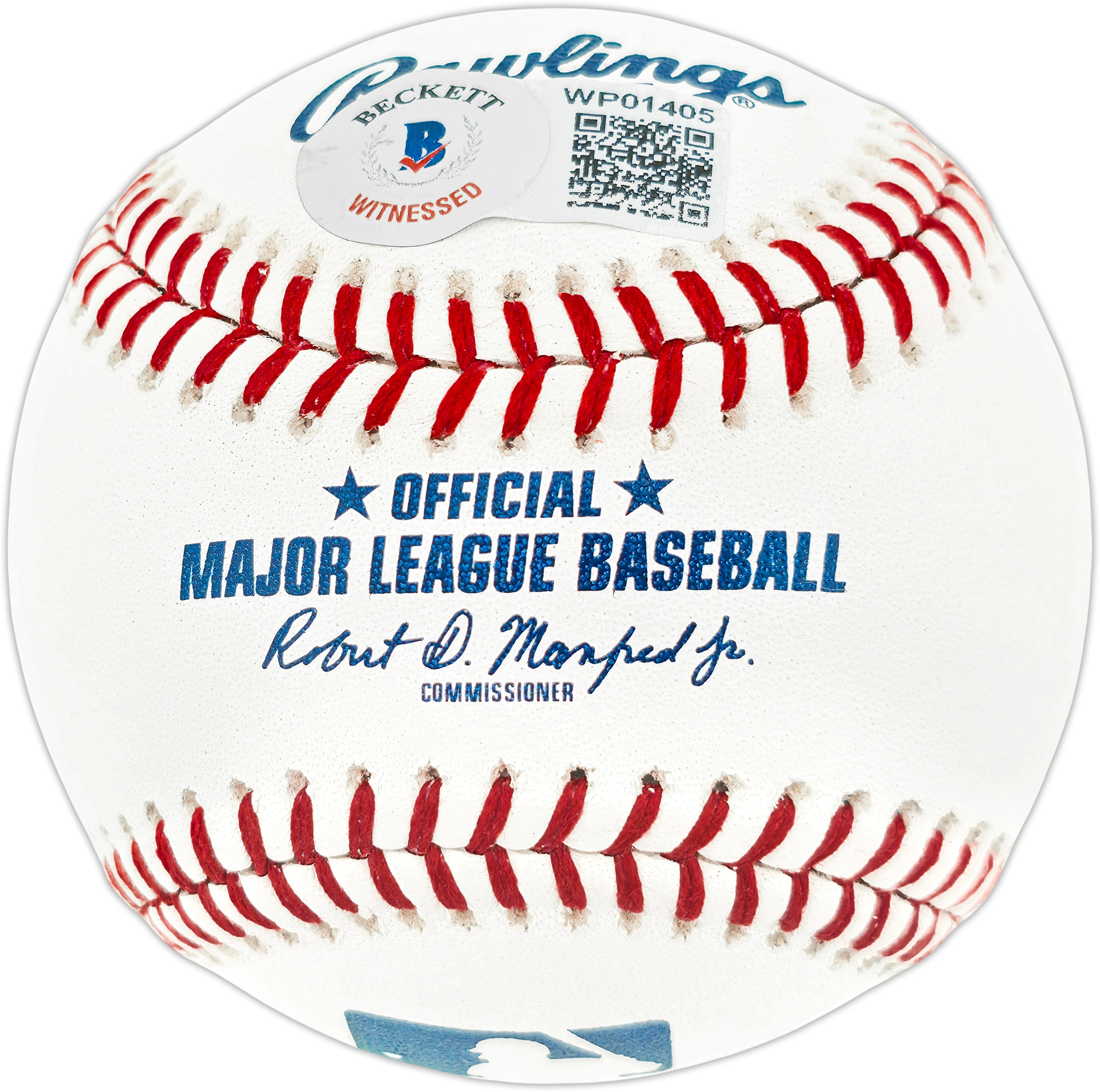 Dwight "Doc" Gooden Autographed New York Mets Official Major League Baseball - Beckett BAS Witnessed