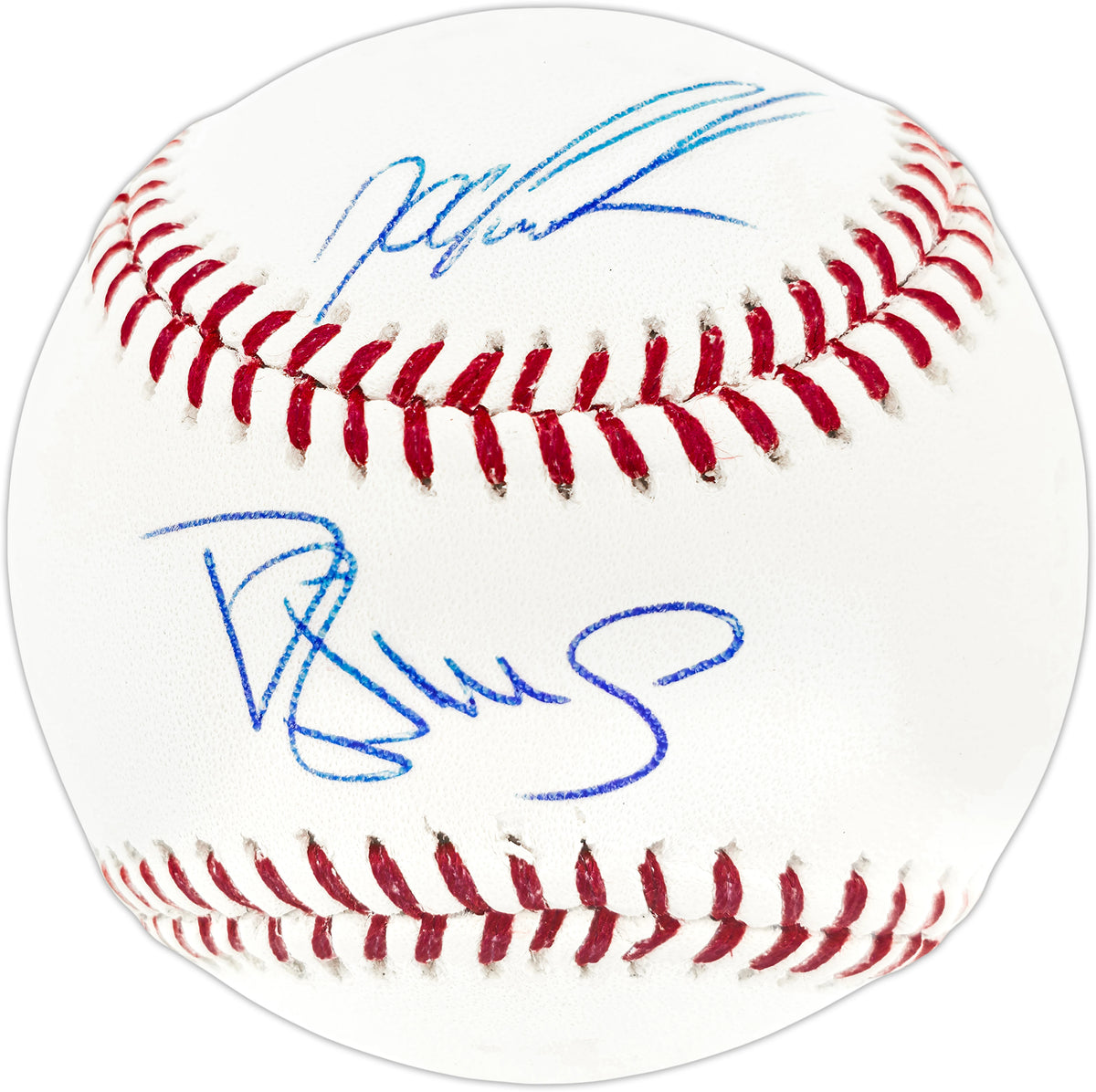 Dwight Gooden & Darryl Strawberry Dual-Signed New York Mets Official Major League Baseball - JSA Authenticated