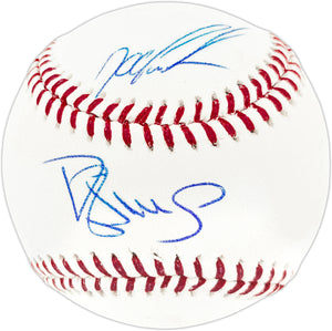 Dwight Gooden & Darryl Strawberry Dual-Signed New York Mets Official Major League Baseball - JSA Authenticated