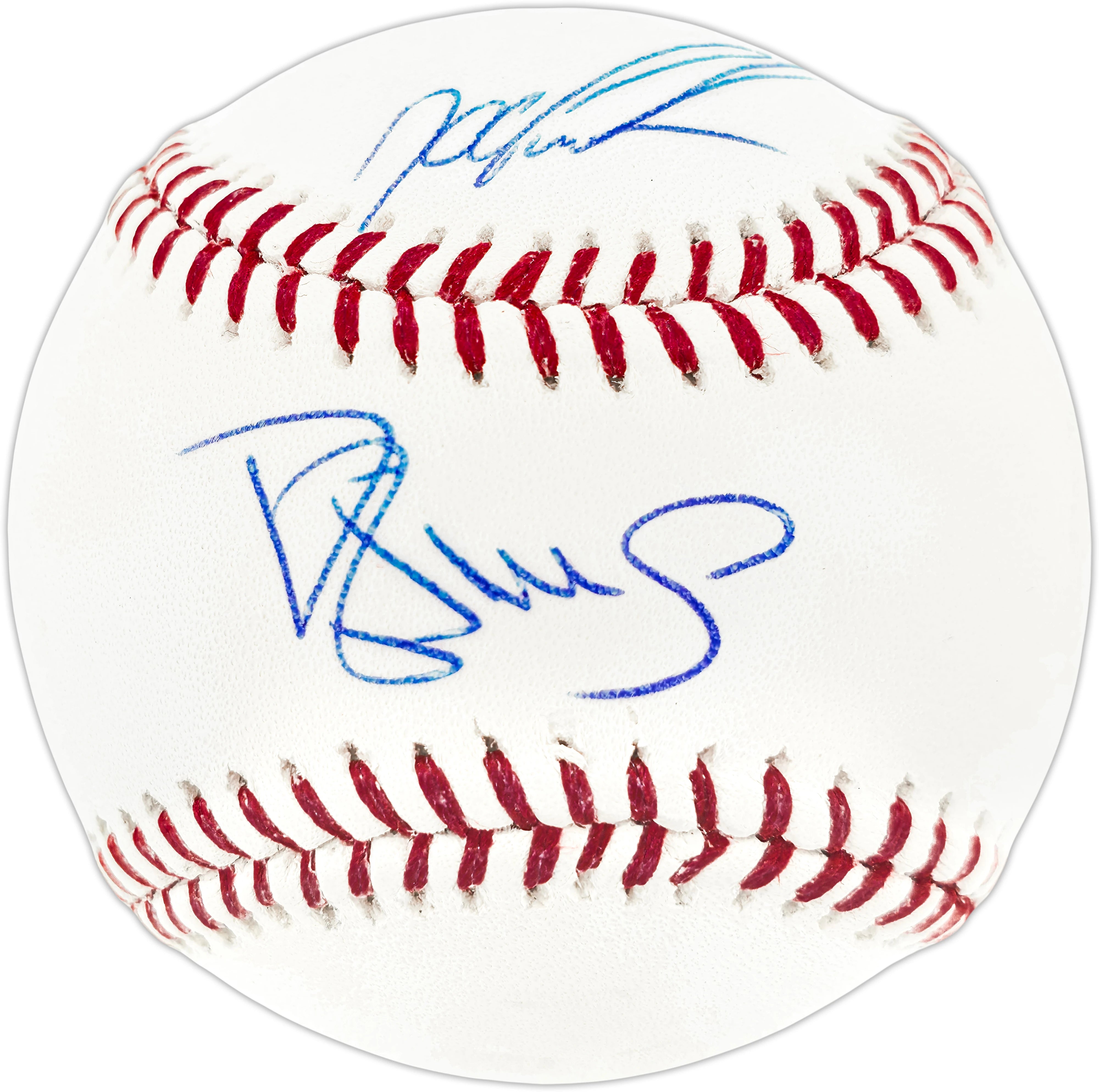Dwight Gooden & Darryl Strawberry Dual-Signed New York Mets Official Major League Baseball - JSA Authenticated