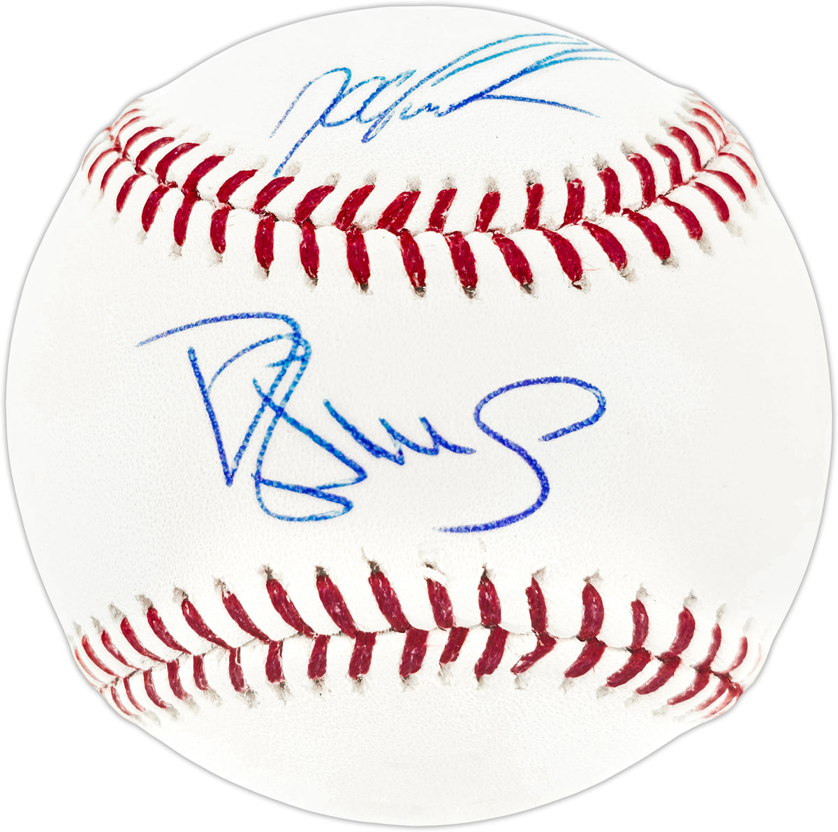 Dwight Gooden & Darryl Strawberry Dual-Signed New York Mets Official Major League Baseball - JSA Authenticated