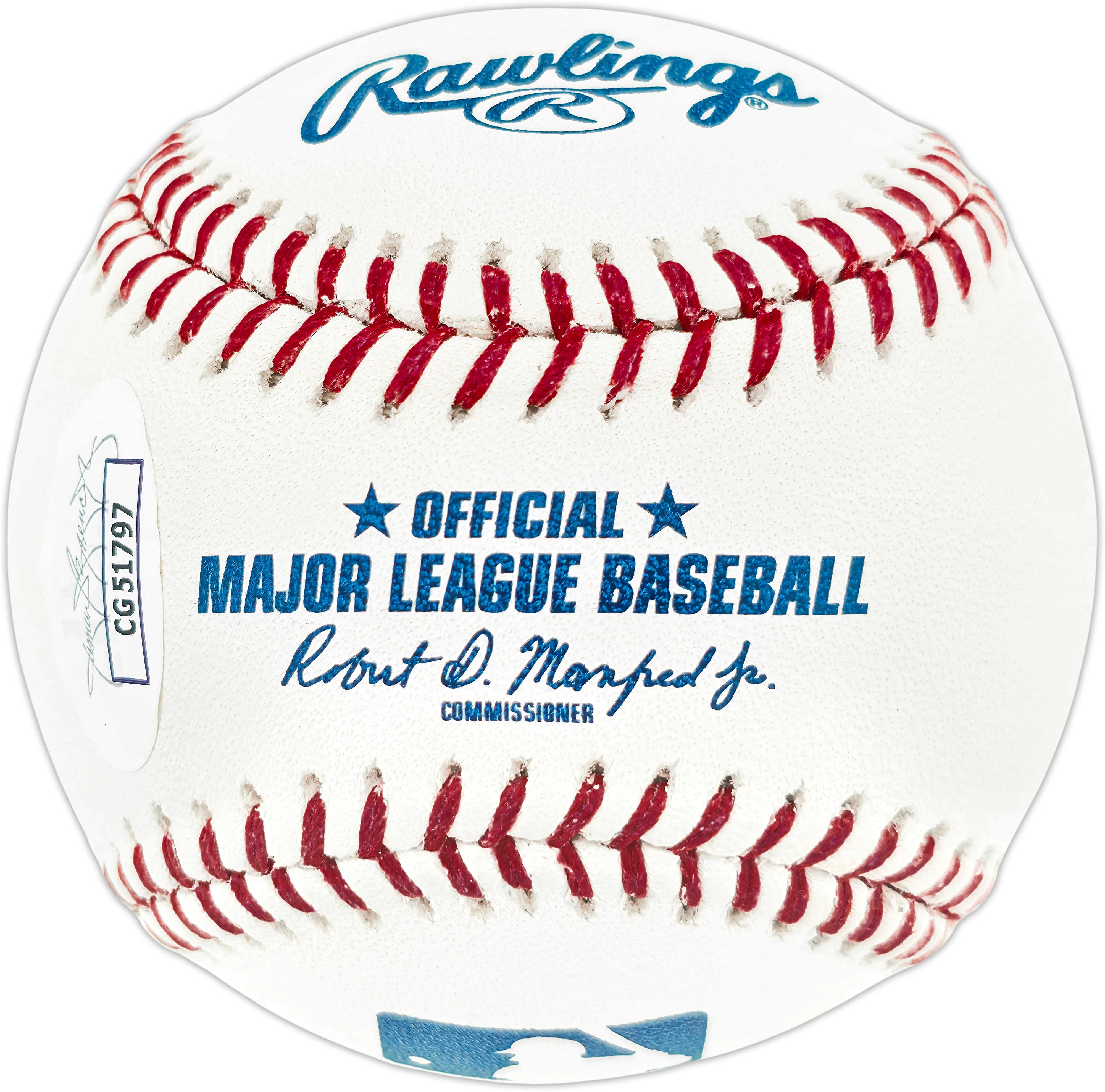Dwight Gooden & Darryl Strawberry Dual-Signed New York Mets Official Major League Baseball - JSA Authenticated