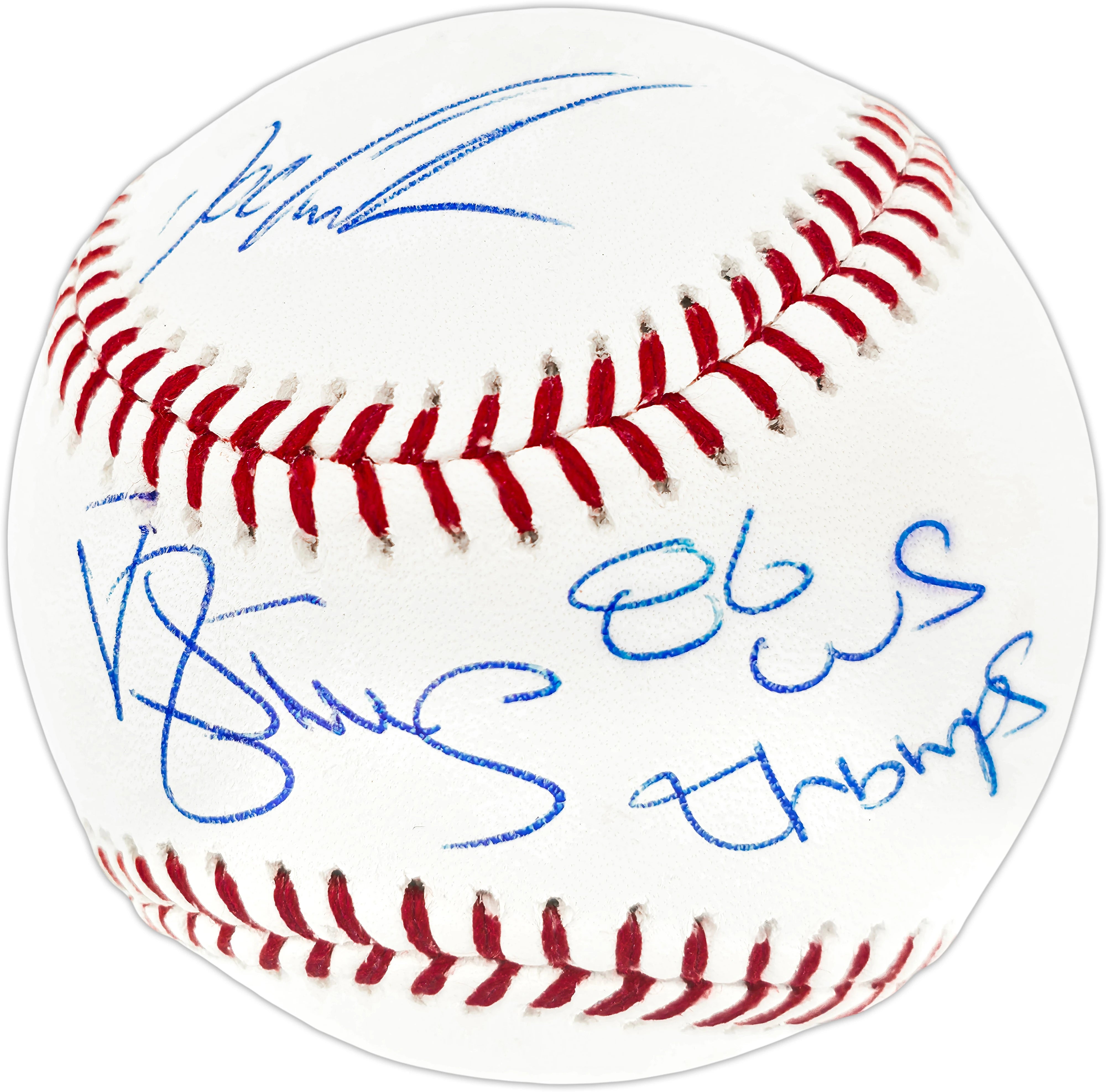 Dwight Gooden & Darryl Strawberry Dual-Signed New York Mets Official Major League Baseball with "86 Champs" Inscription - JSA Authenticated
