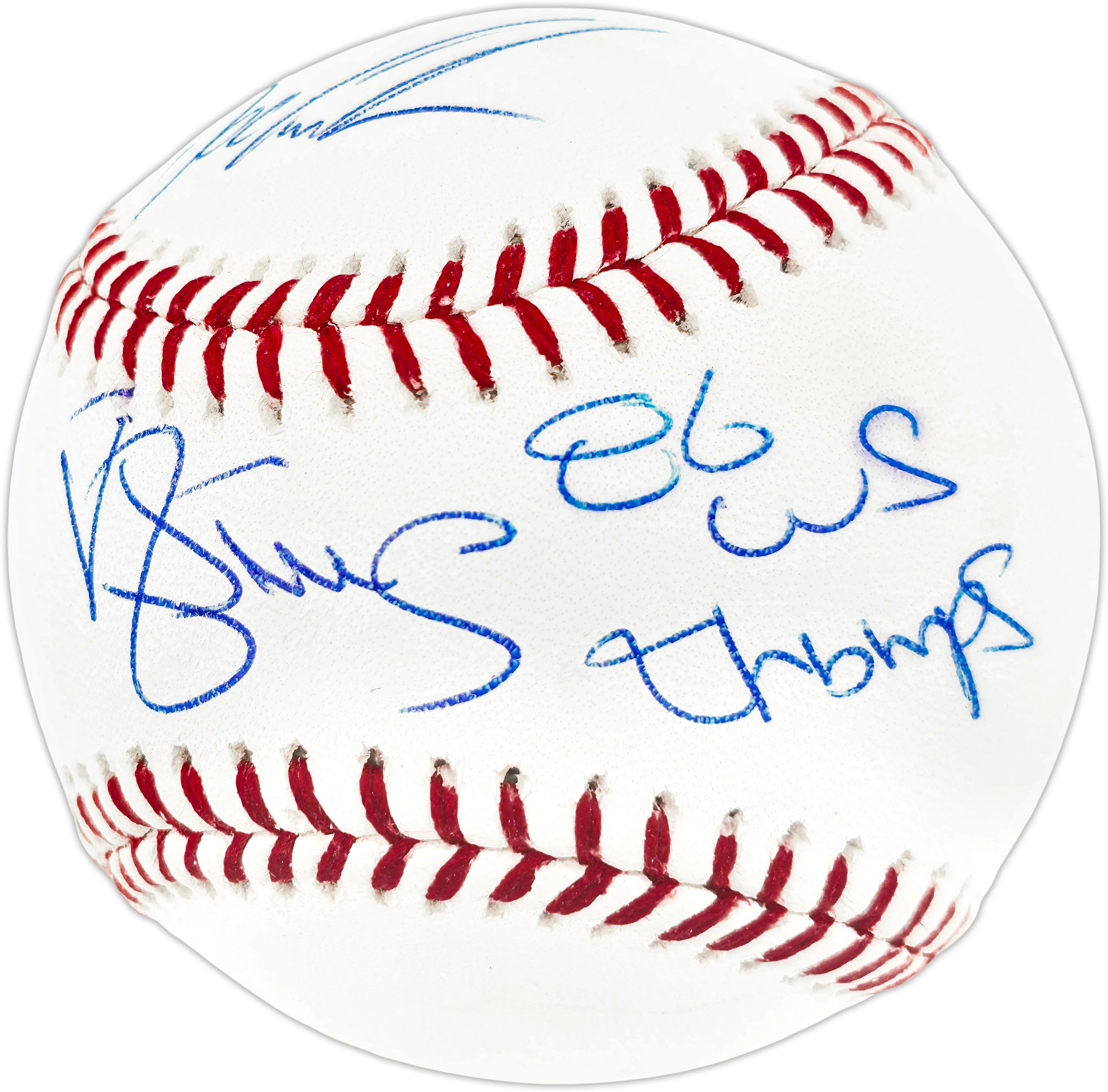 Dwight Gooden & Darryl Strawberry Dual-Signed New York Mets Official Major League Baseball with "86 Champs" Inscription - JSA Authenticated