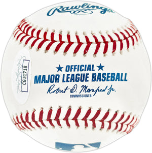 Denny McLain Autographed Detroit Tigers Official Major League Baseball ("68/69 AL CY" Inscription) - JSA Authenticated