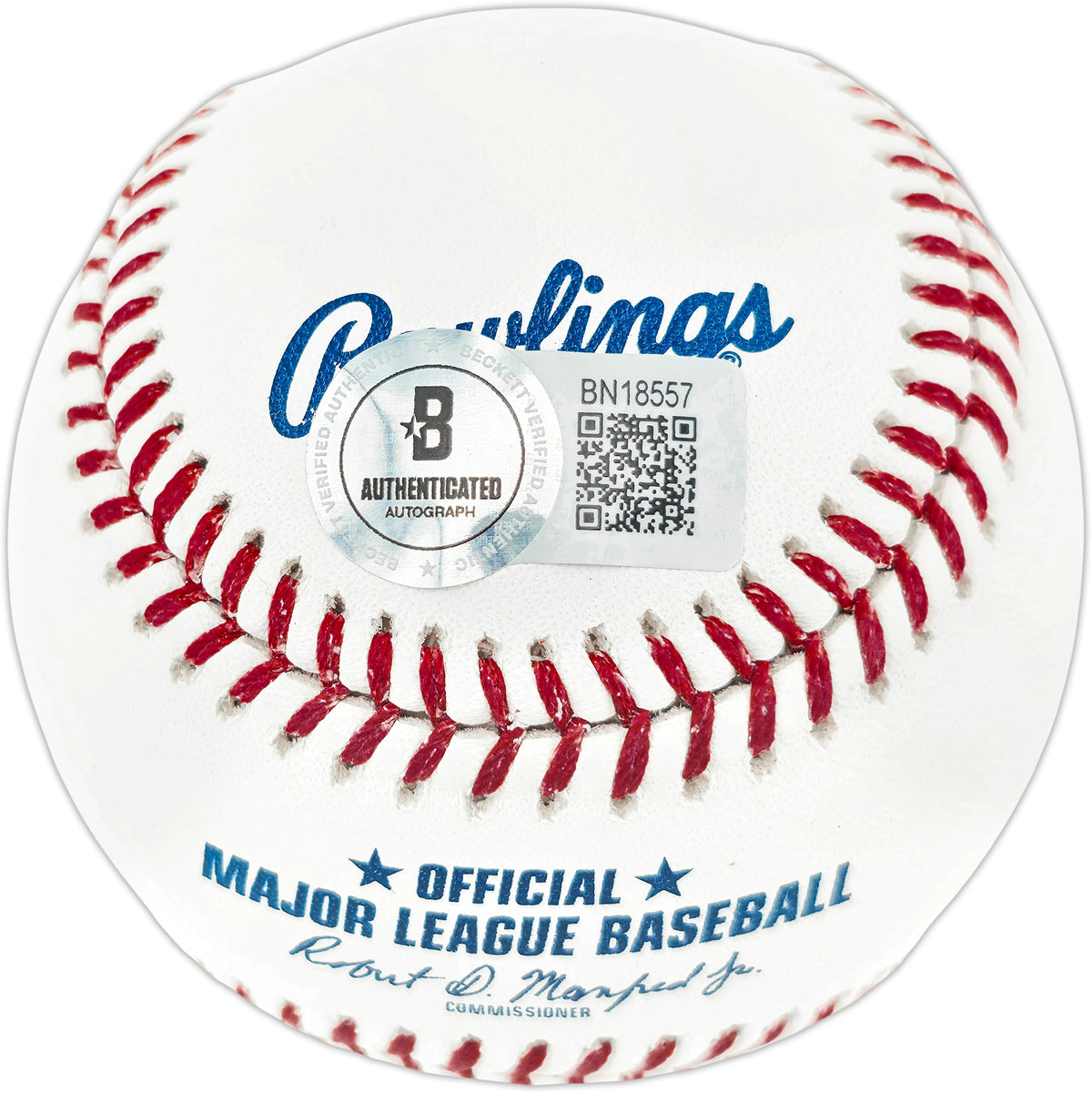 Ozzie Smith Autographed St. Louis Cardinals Official Major League Baseball with "The Wizard" Inscription - Beckett BAS QR Authenticated