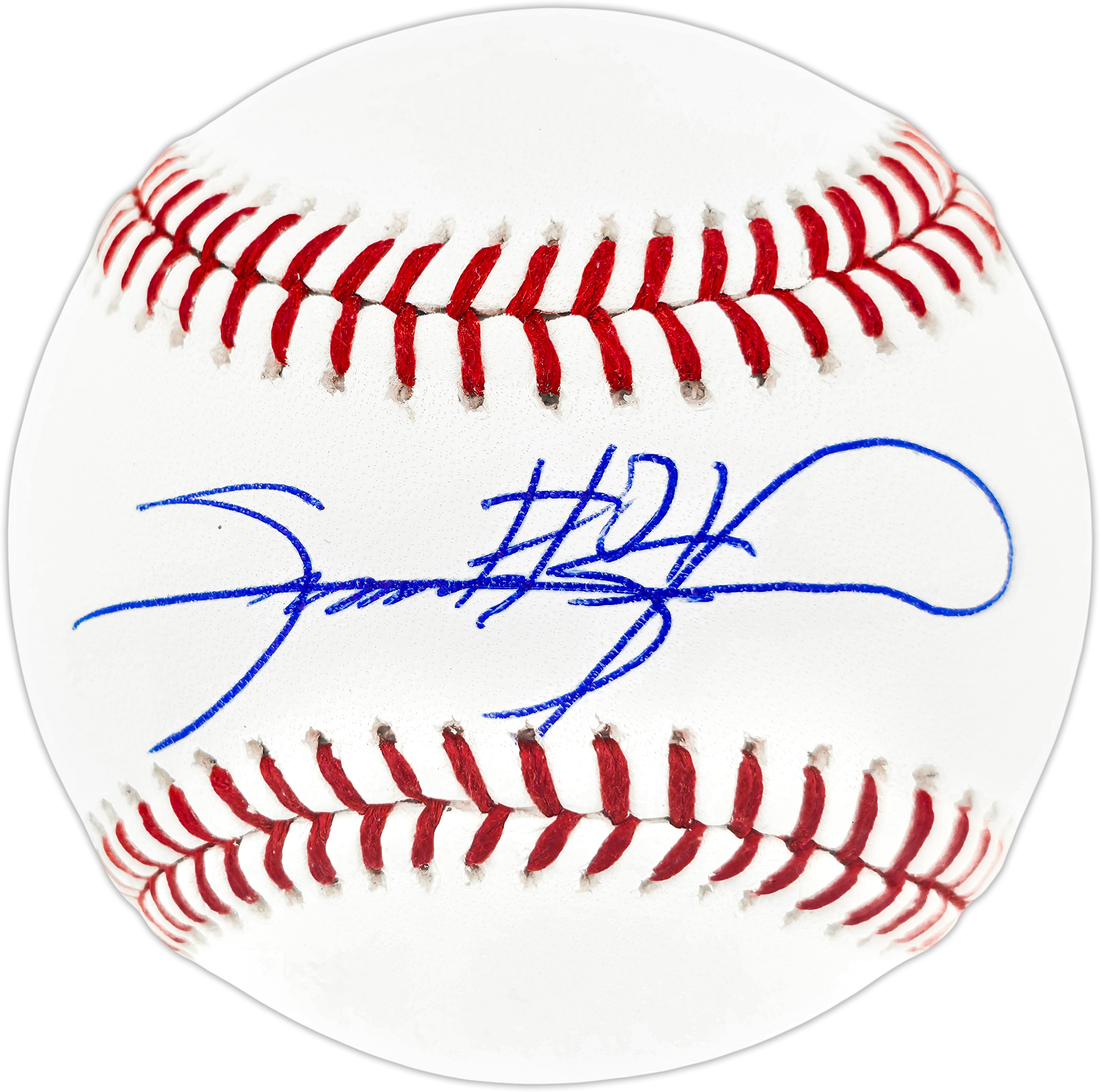 Sammy Sosa Autographed Chicago Cubs Official Major League Baseball - James Spence Authentication (JSA)