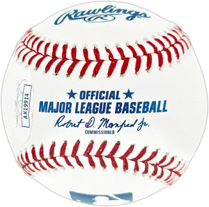 Luis Tiant Autographed Official Major League Baseball with "El Tiante" Inscription - JSA Authenticated