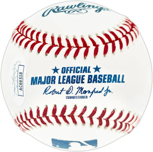 Jim Thome Autographed Cleveland Indians Official Major League Baseball with "HOF 18" Inscription - JSA Authenticated