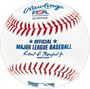 Nolan Ryan Autographed Texas Rangers Official Major League Baseball - PSA/DNA ITP Authenticated