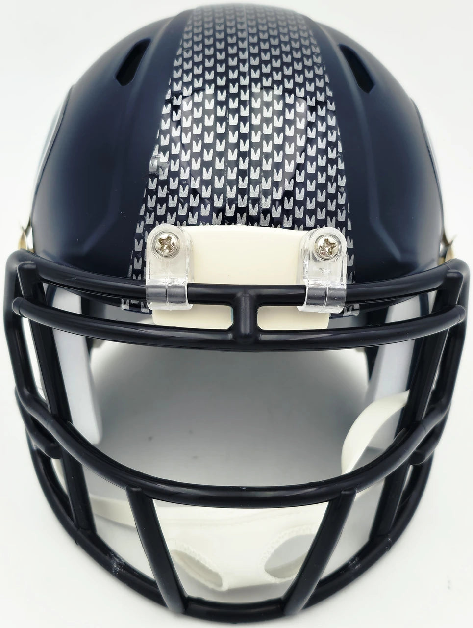 Ty Okada Autographed Seattle Seahawks Blue Speed Mini Helmet - Mill Creek Sports Holo & COA