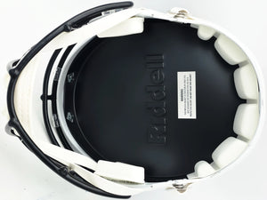 Hall of Fame Linebackers 5-Signature Autographed White HOF Logo Speed Replica Helmet (Lawrence Taylor, Ray Lewis, Urlacher) - Beckett BAS Witness Authenticated