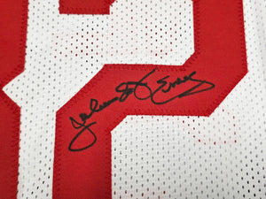 Julius "Dr. J" Erving Autographed New York Nets White Basketball Jersey (Size XL) - JSA Witness Authenticated